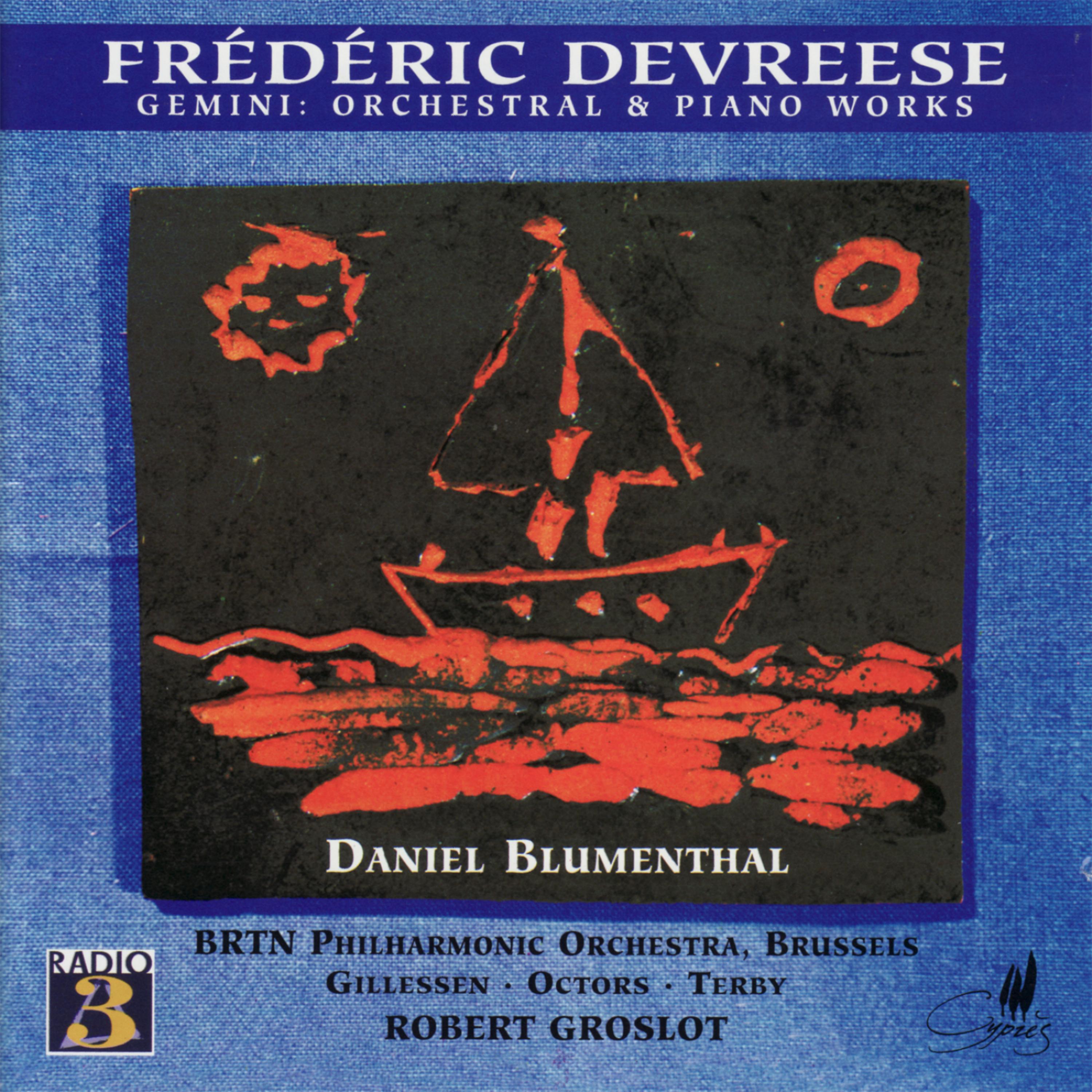 Постер альбома Devreese: Gemini - Orchestral & Piano Works