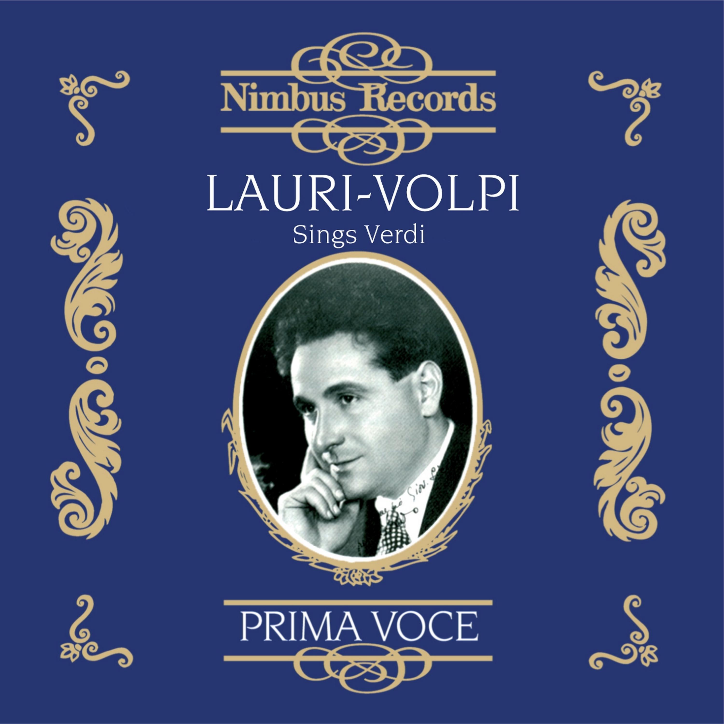 Постер альбома Lauri-Volpi Sings Verdi