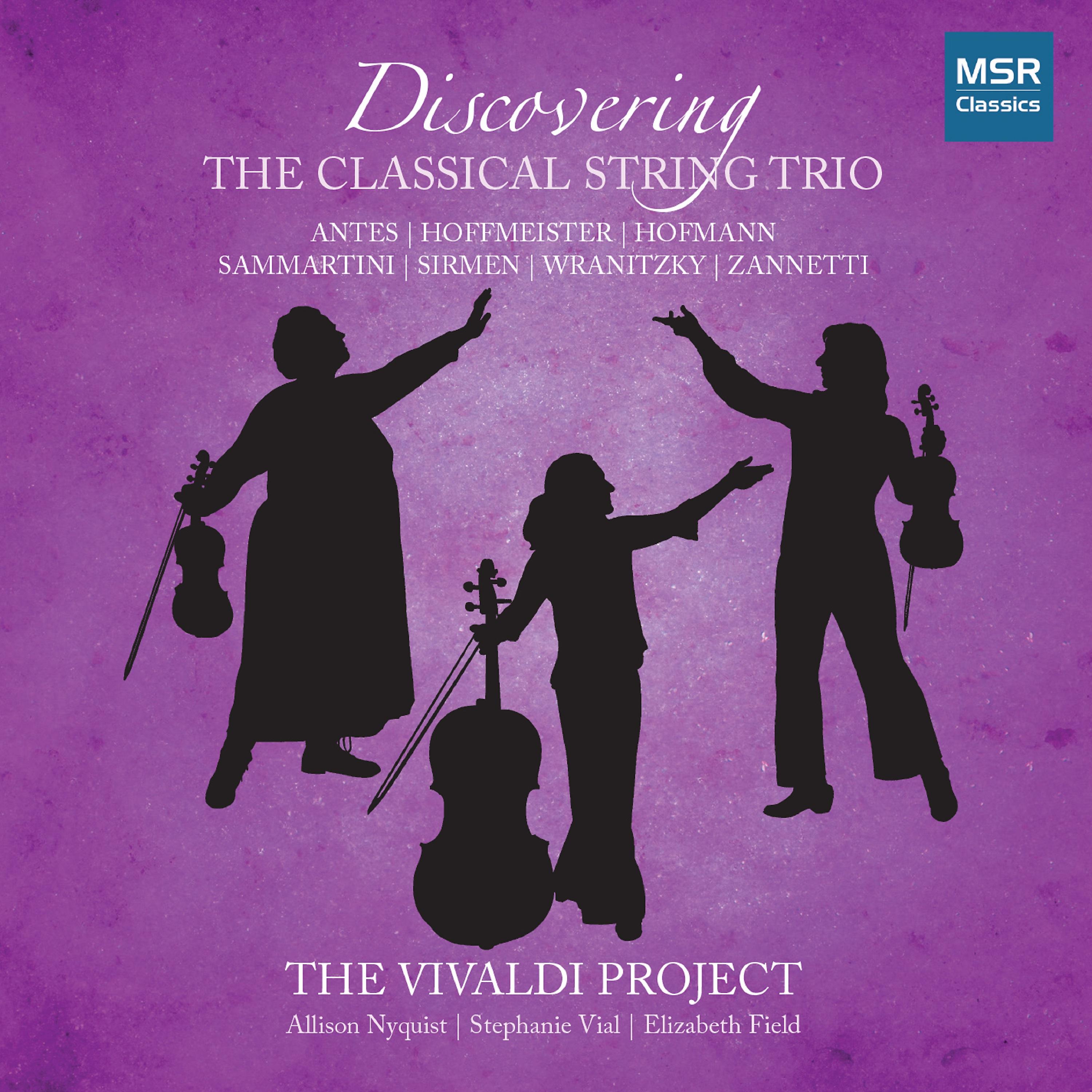Постер альбома Discovering the Classical String Trio - Vol. 3