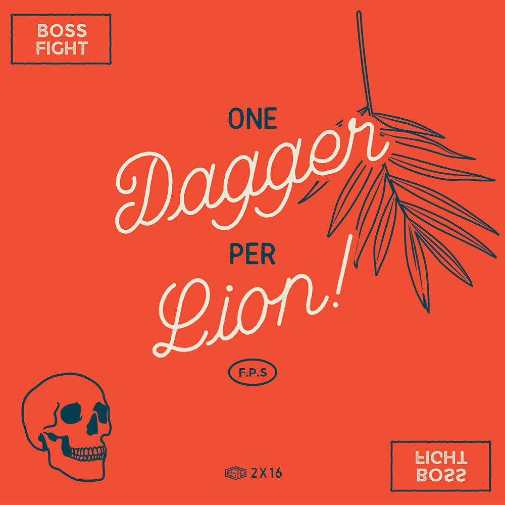 Постер альбома One Dagger Per Lion