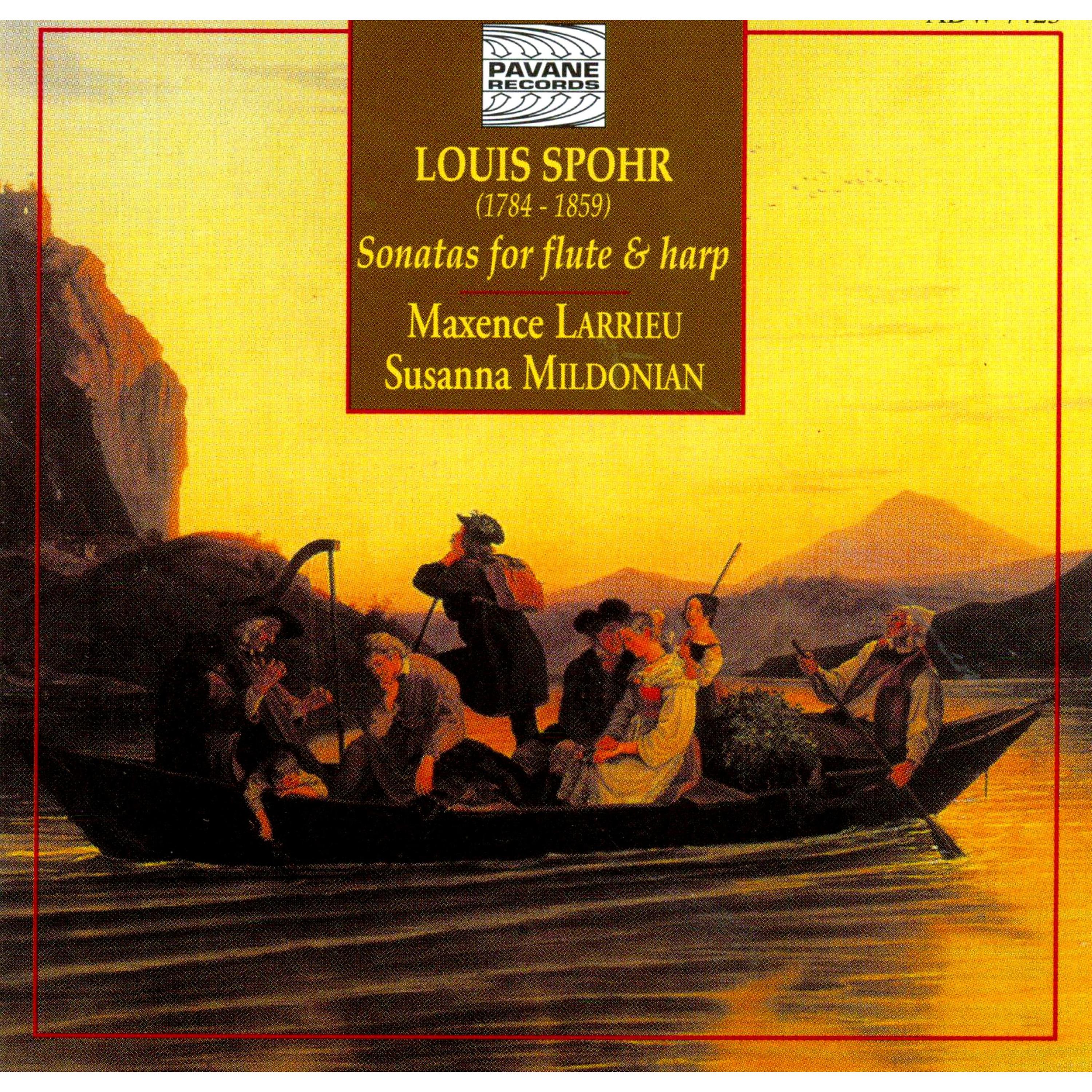 Постер альбома Spohr: Sonatas for Flute & Harp