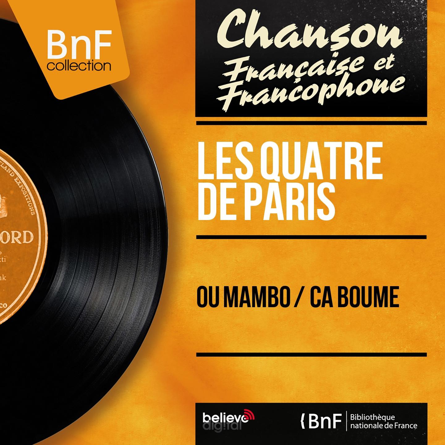 Постер альбома Ou mambo / Ça boume (Mono Version)