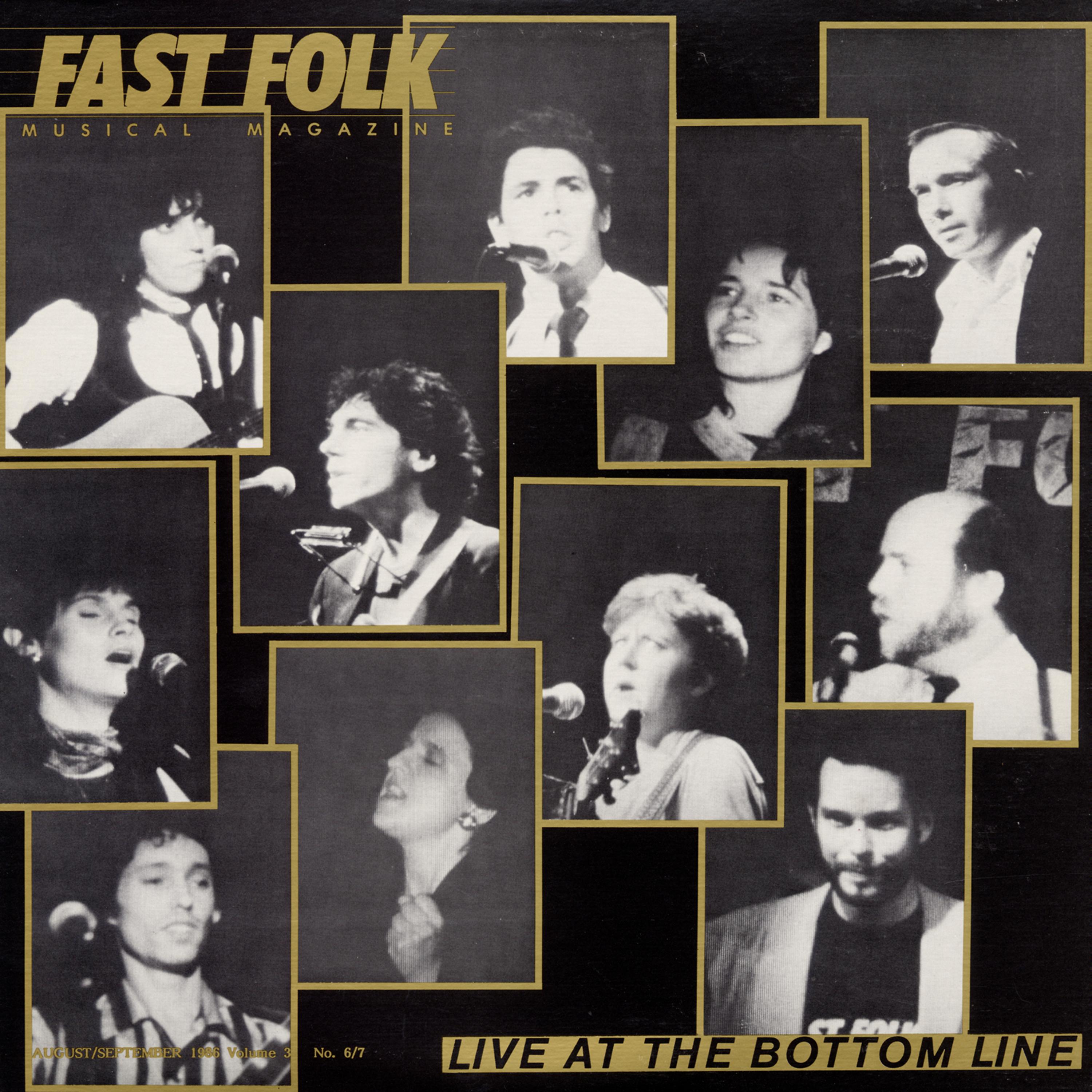 Постер альбома Fast Folk Musical Magazine (Vol. 3, No. 6) Live at the Bottom Line