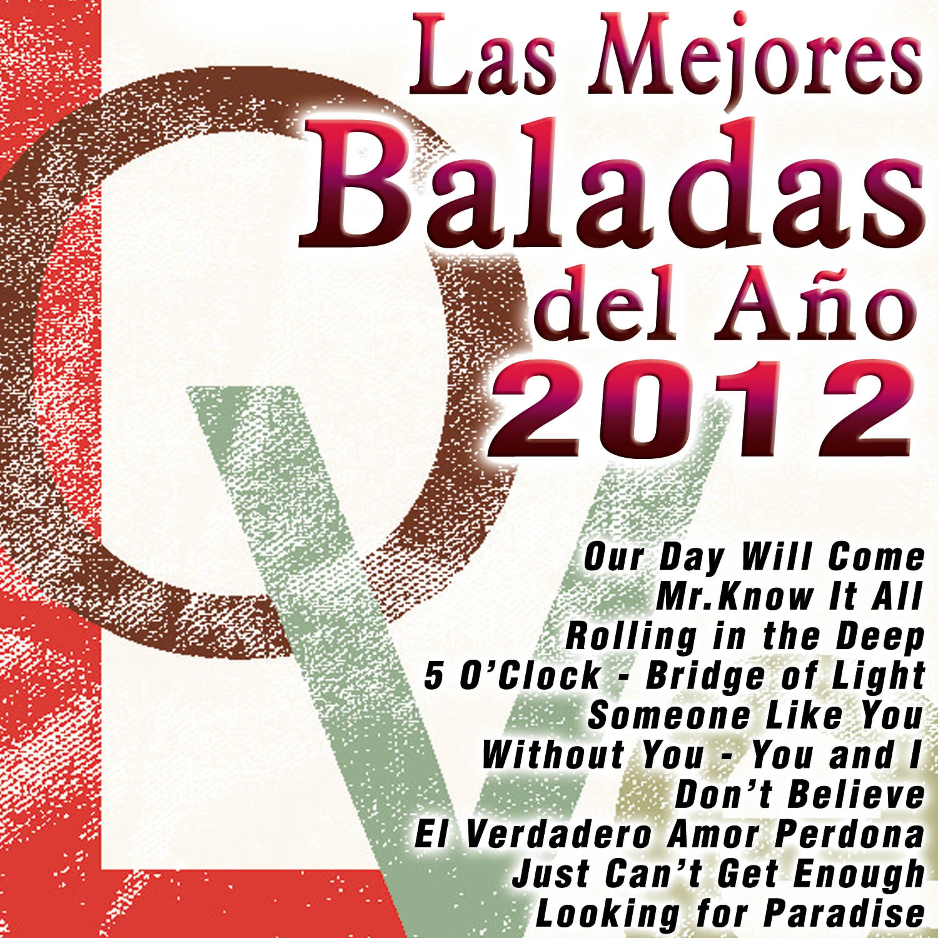 Постер альбома Las Mejores Baladas del Año 2012