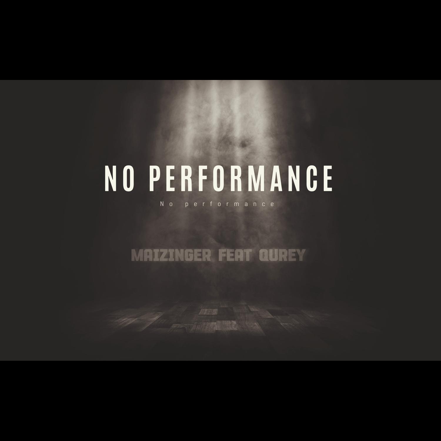 Постер альбома No Performance