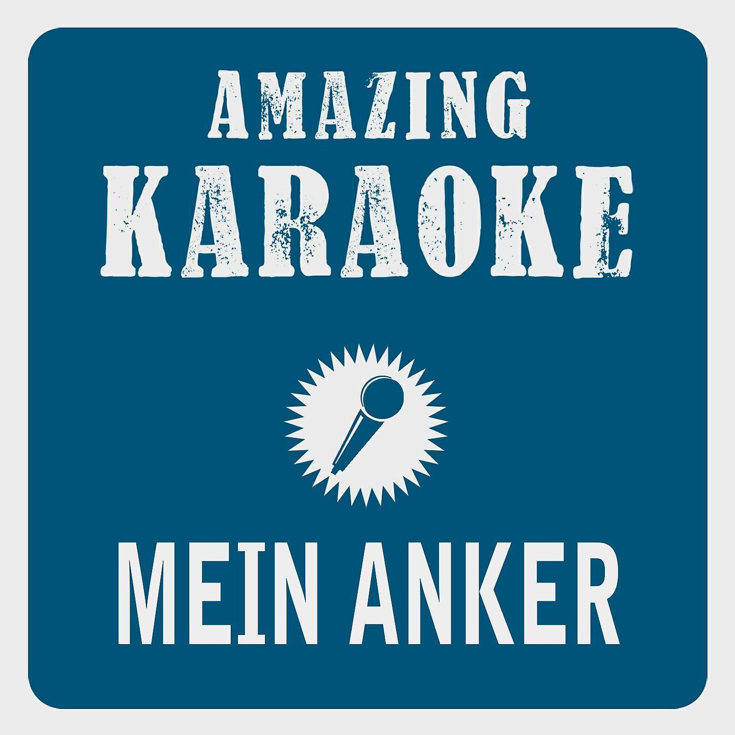 Постер альбома Mein Anker (Karaoke Version)