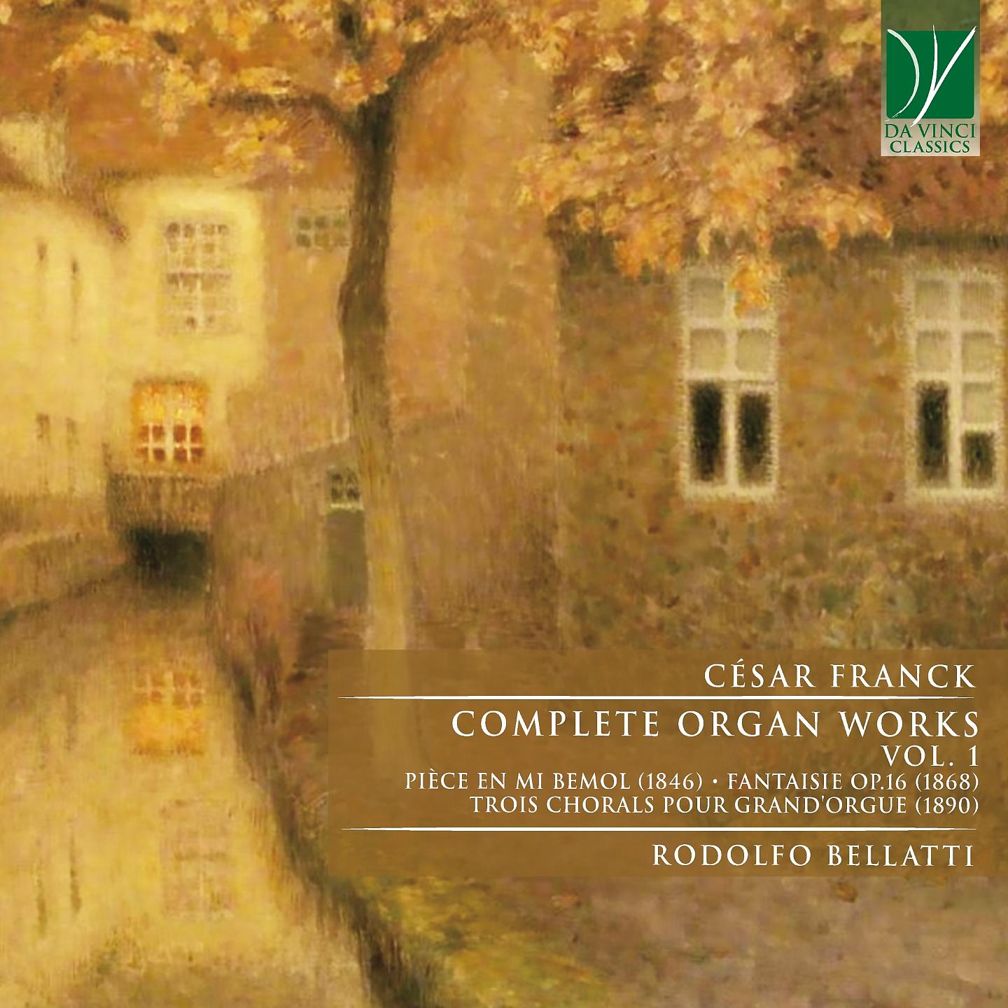 Постер альбома César Franck: Complete Organ Works, Vol. 1