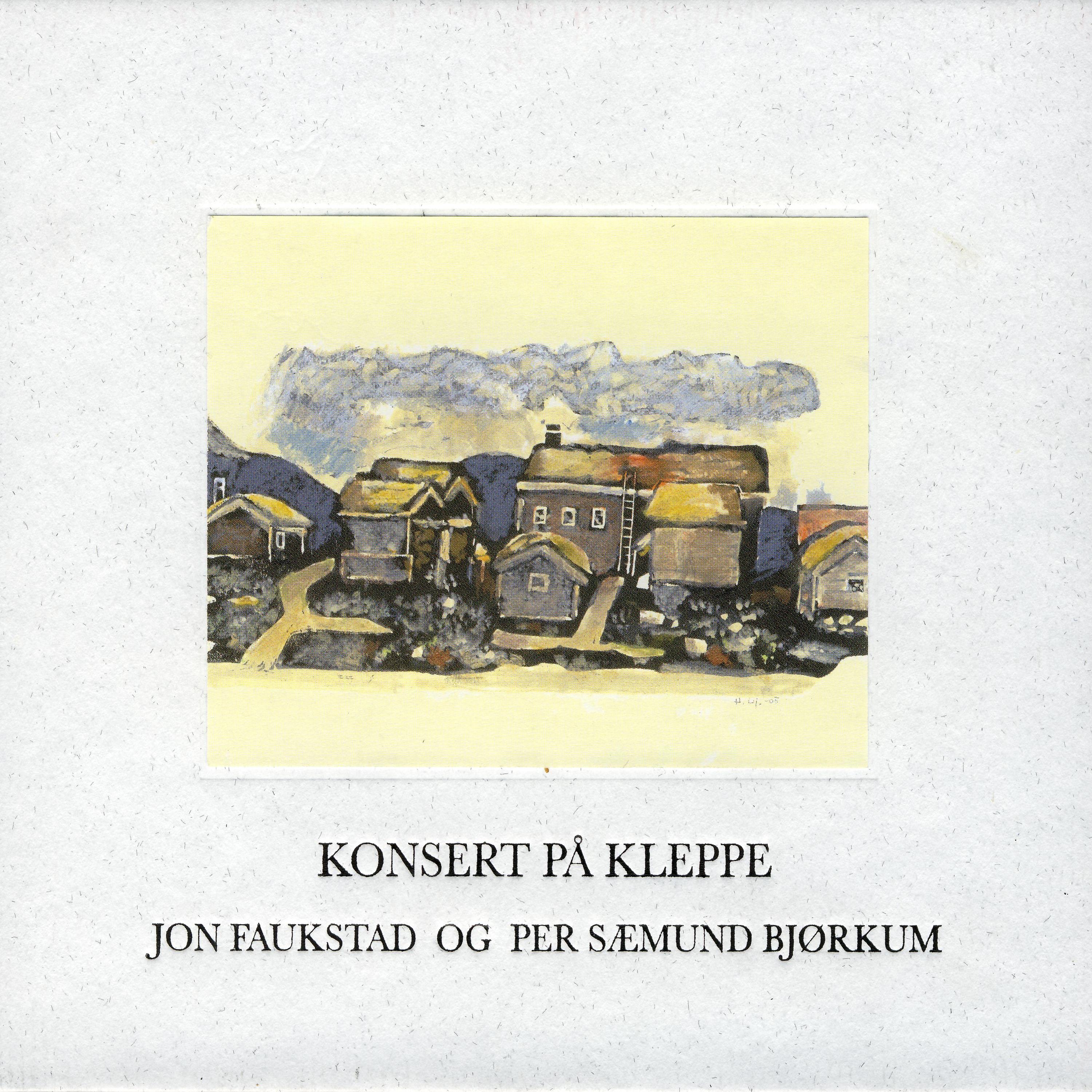 Постер альбома Konsert På Kleppe