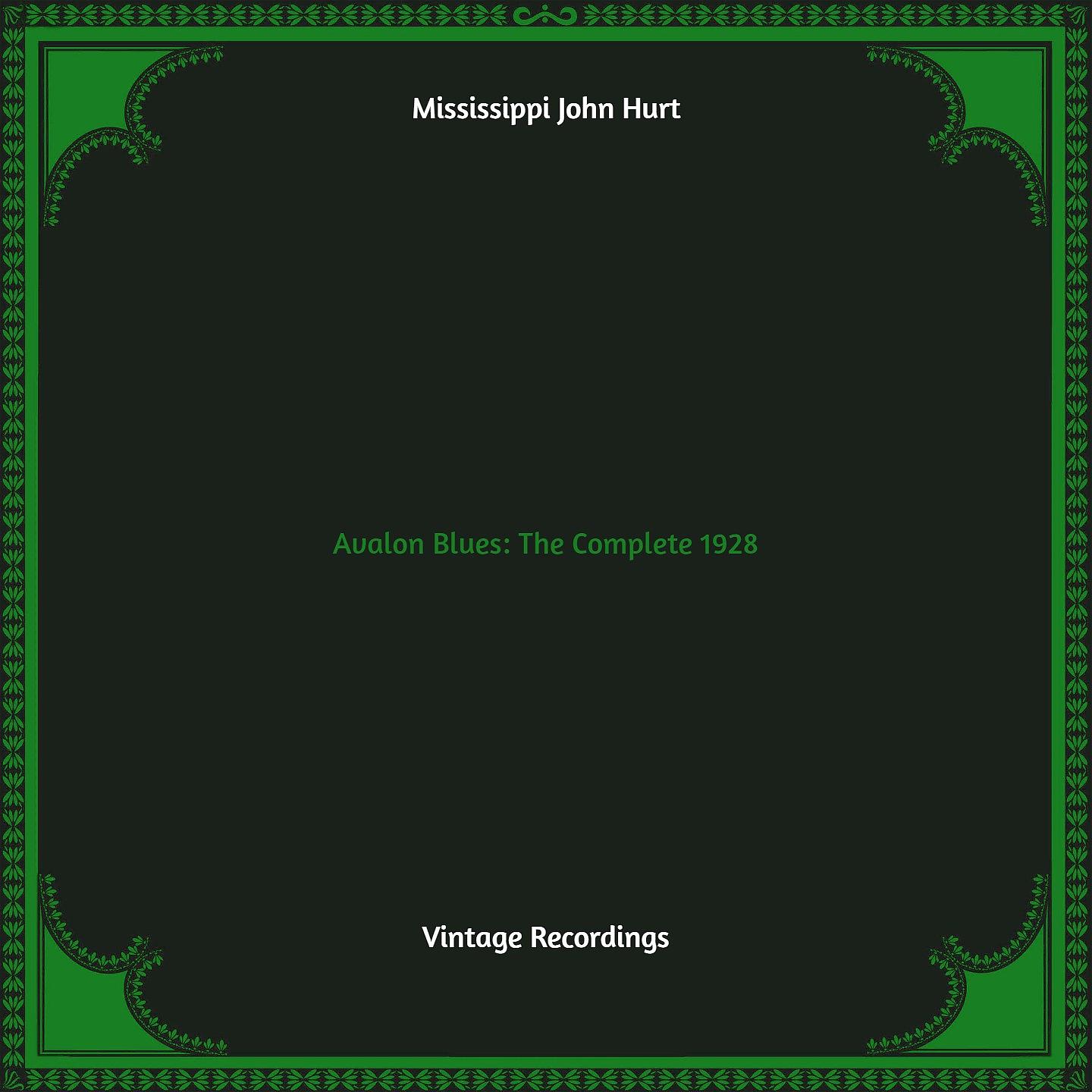 Постер альбома Avalon Blues: The Complete 1928