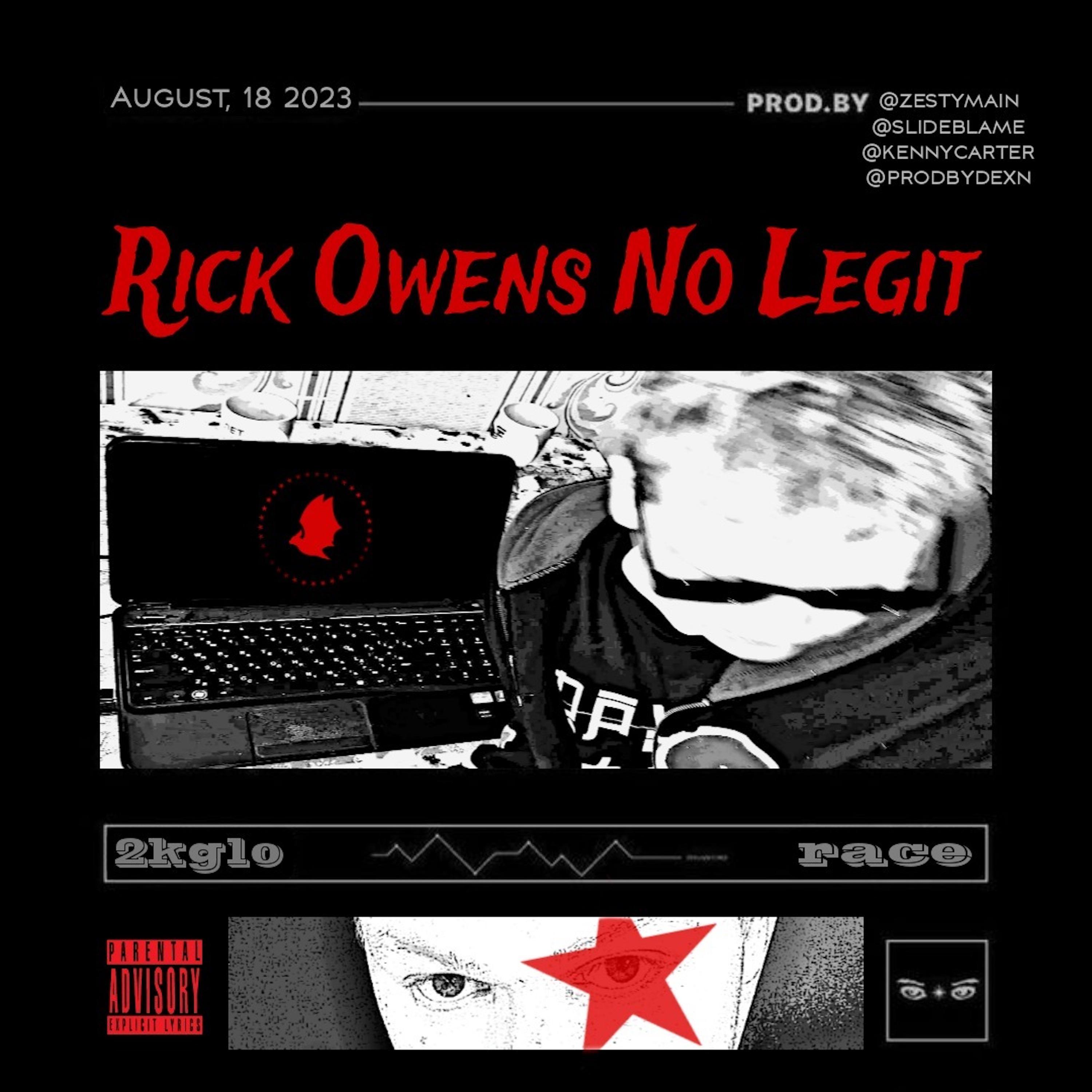 Постер альбома Rick Owens No Legit