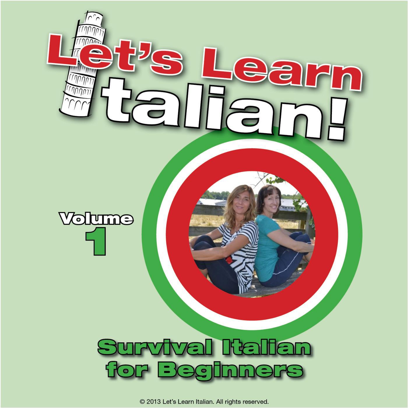 Постер альбома Survival Italian for Beginners, Vol. 1