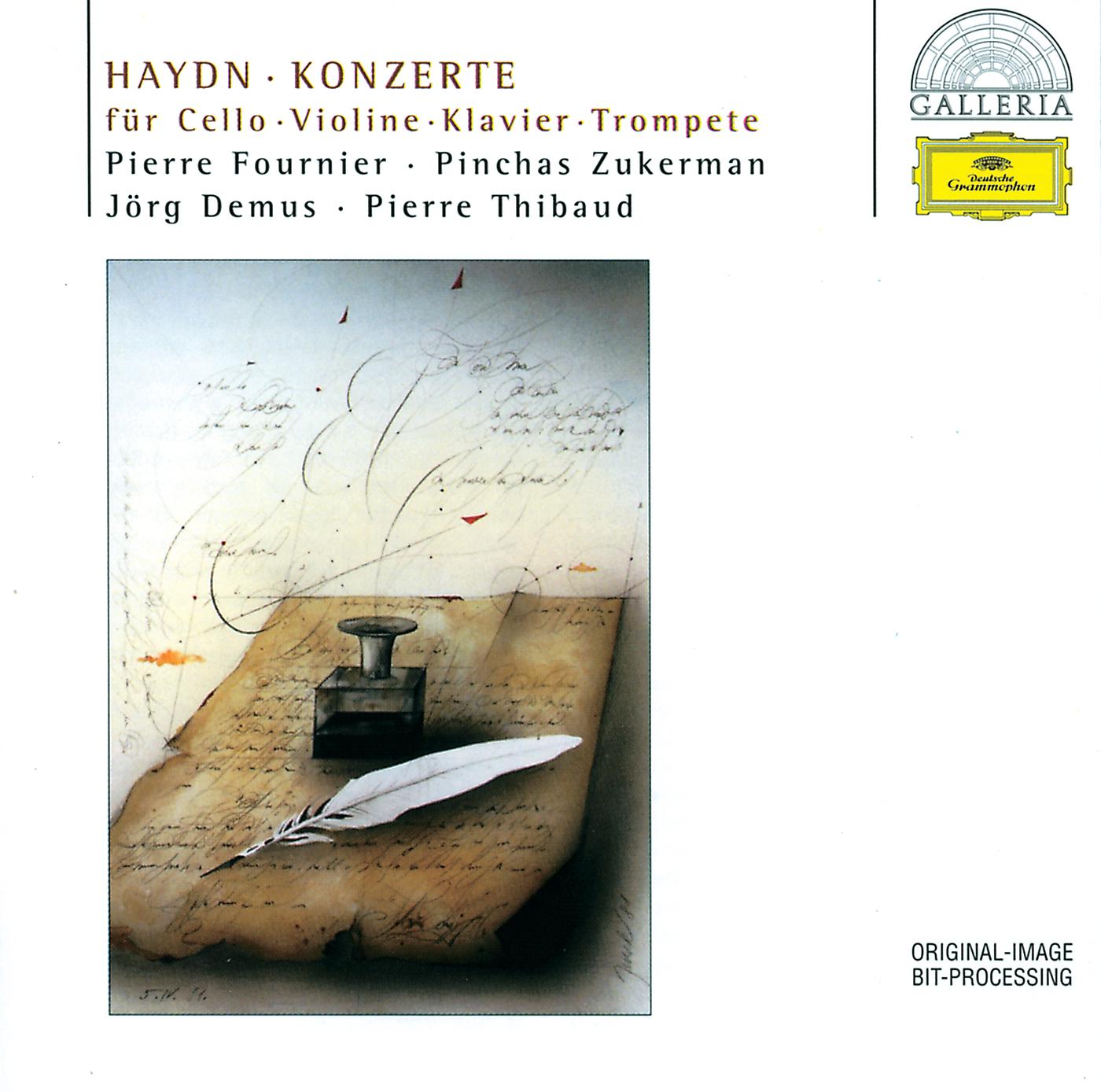 Постер альбома Haydn: Concertos for Cello, Violin, Piano & Trumpet