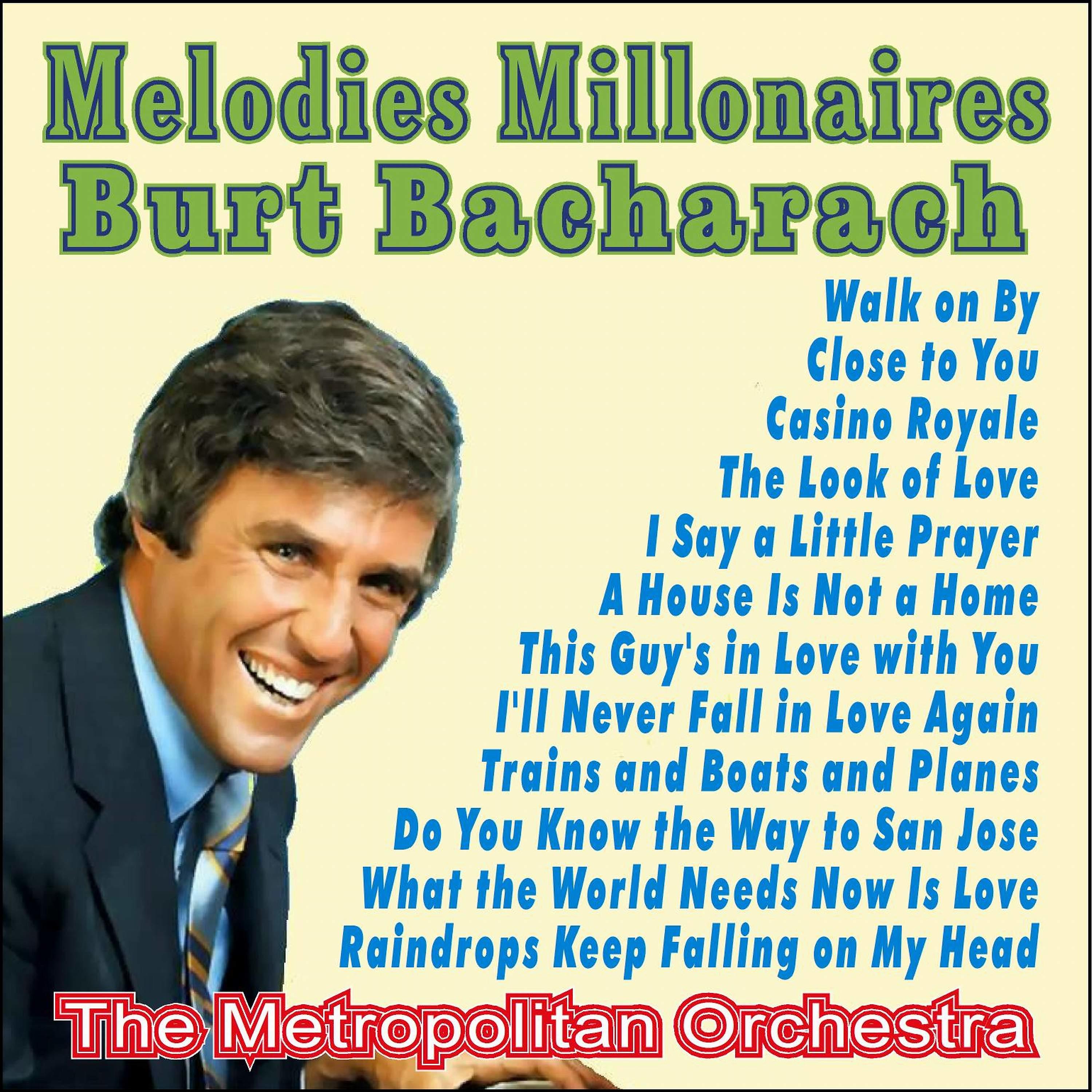 Постер альбома Melodies Millonaires of Burt Bacharach