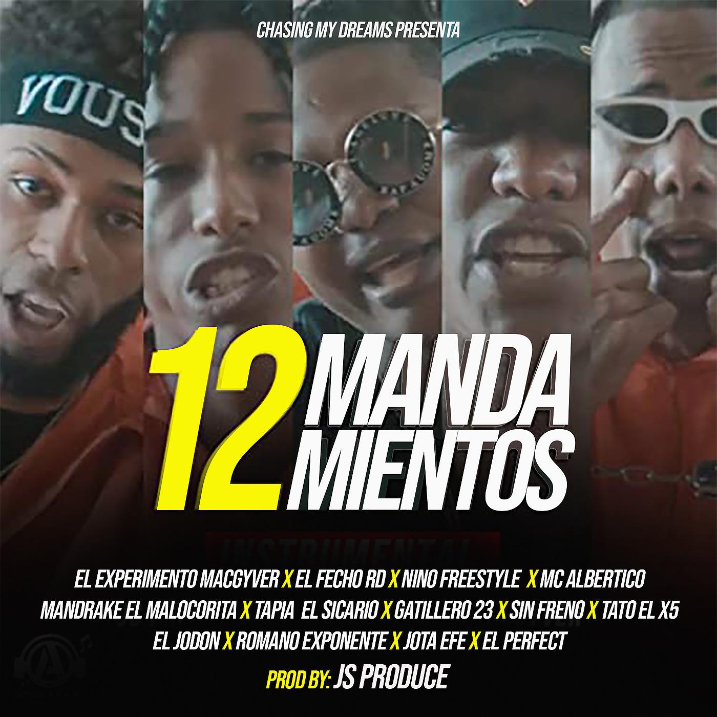 Постер альбома 12 Mandamientos