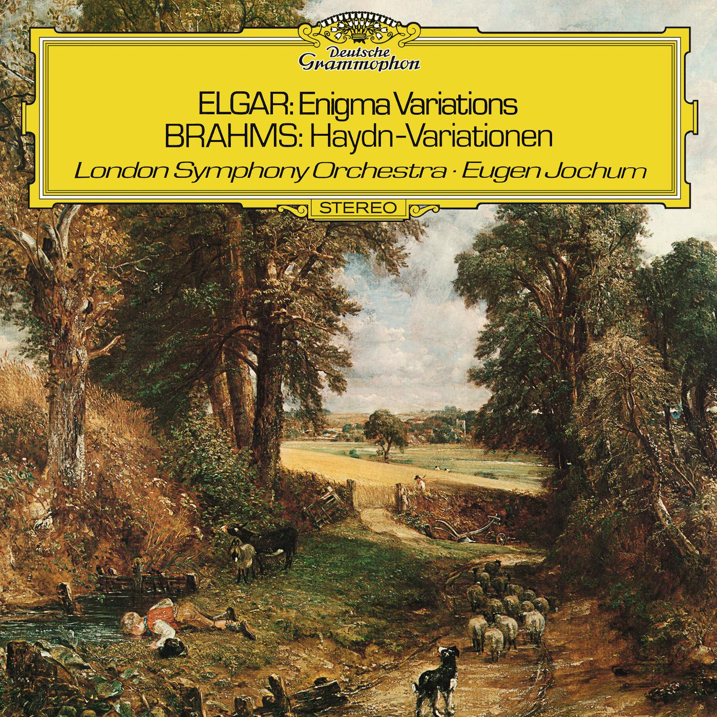 Постер альбома Elgar: Variations On An Original Theme, Op. 36 "Enigma" / Brahms: Variations On A Theme By Haydn, Op.56a