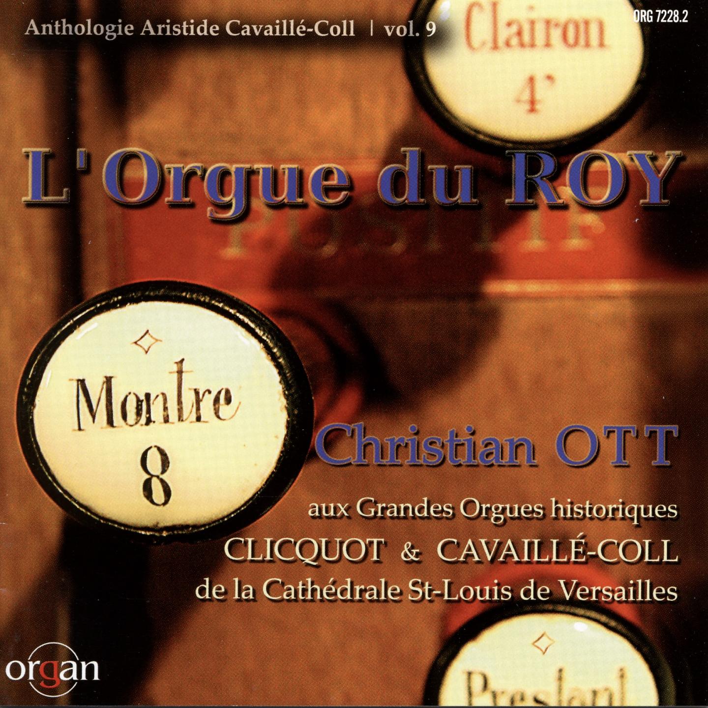 Постер альбома L'orgue du Roy, Cathédrale Saint-Louis de Versailles