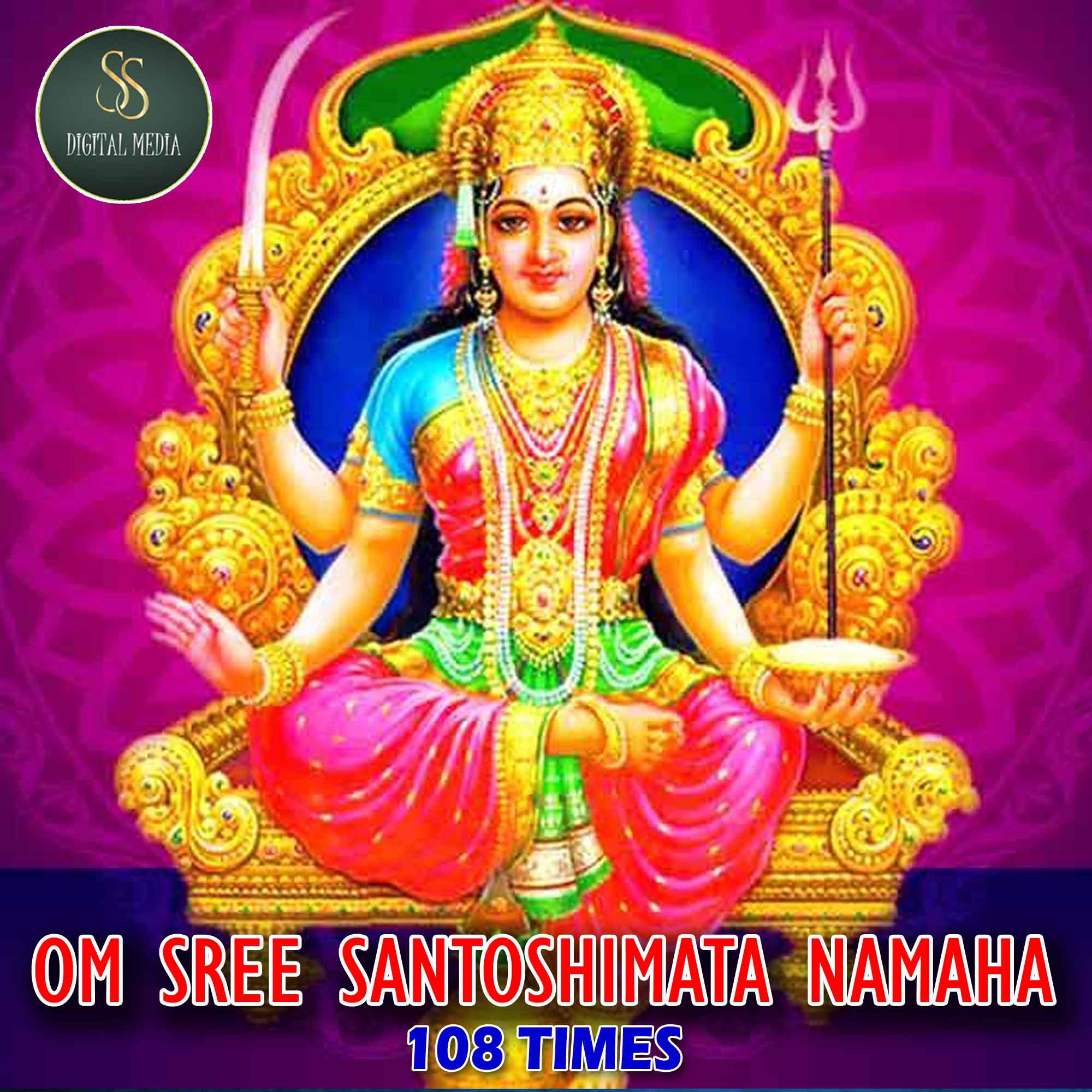Постер альбома Om Sri Santoshi Mata Namaha 108 Times