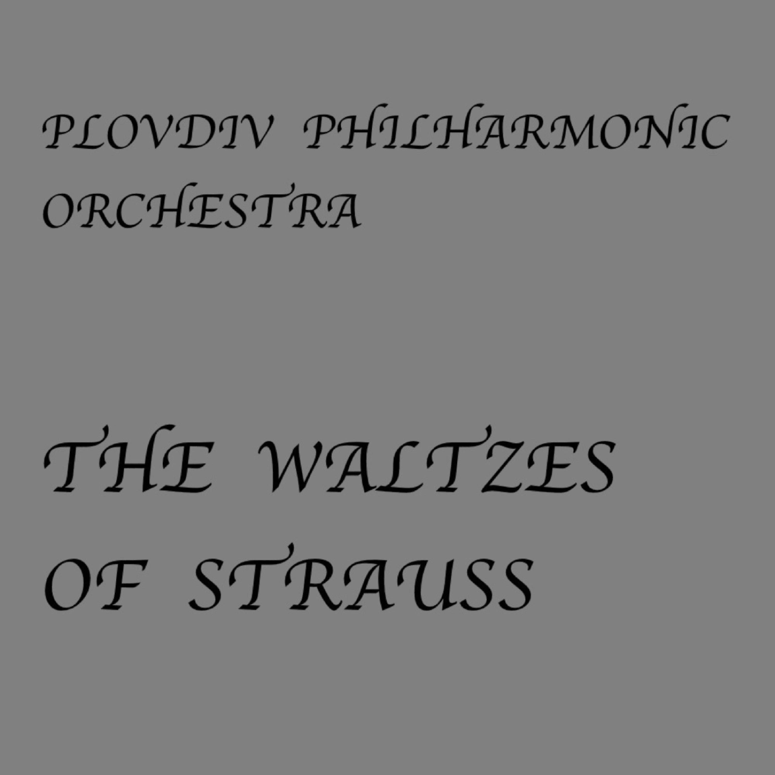 Постер альбома The Waltzes of Strauss