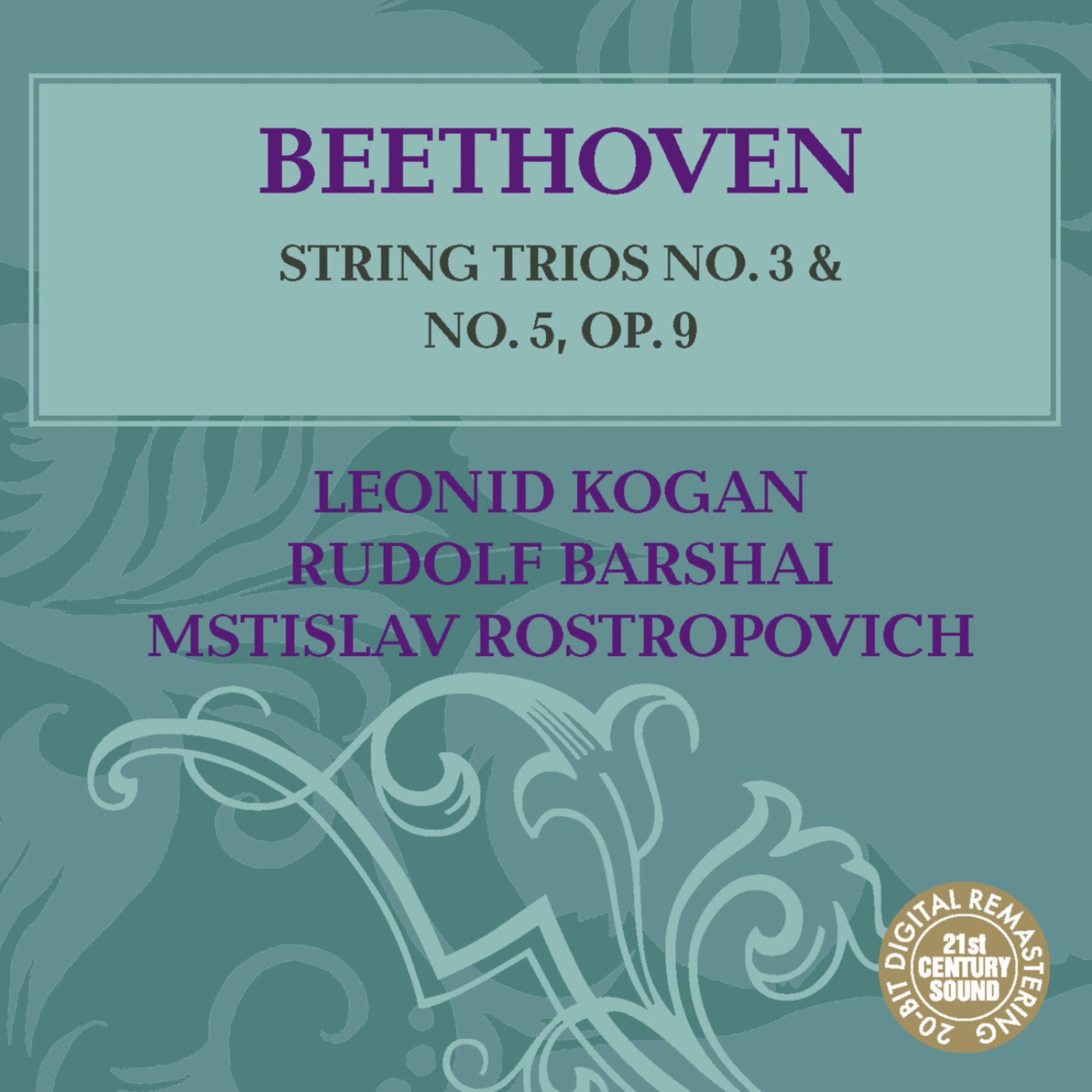 Постер альбома Beethoven: String Trios No. 3 & 5