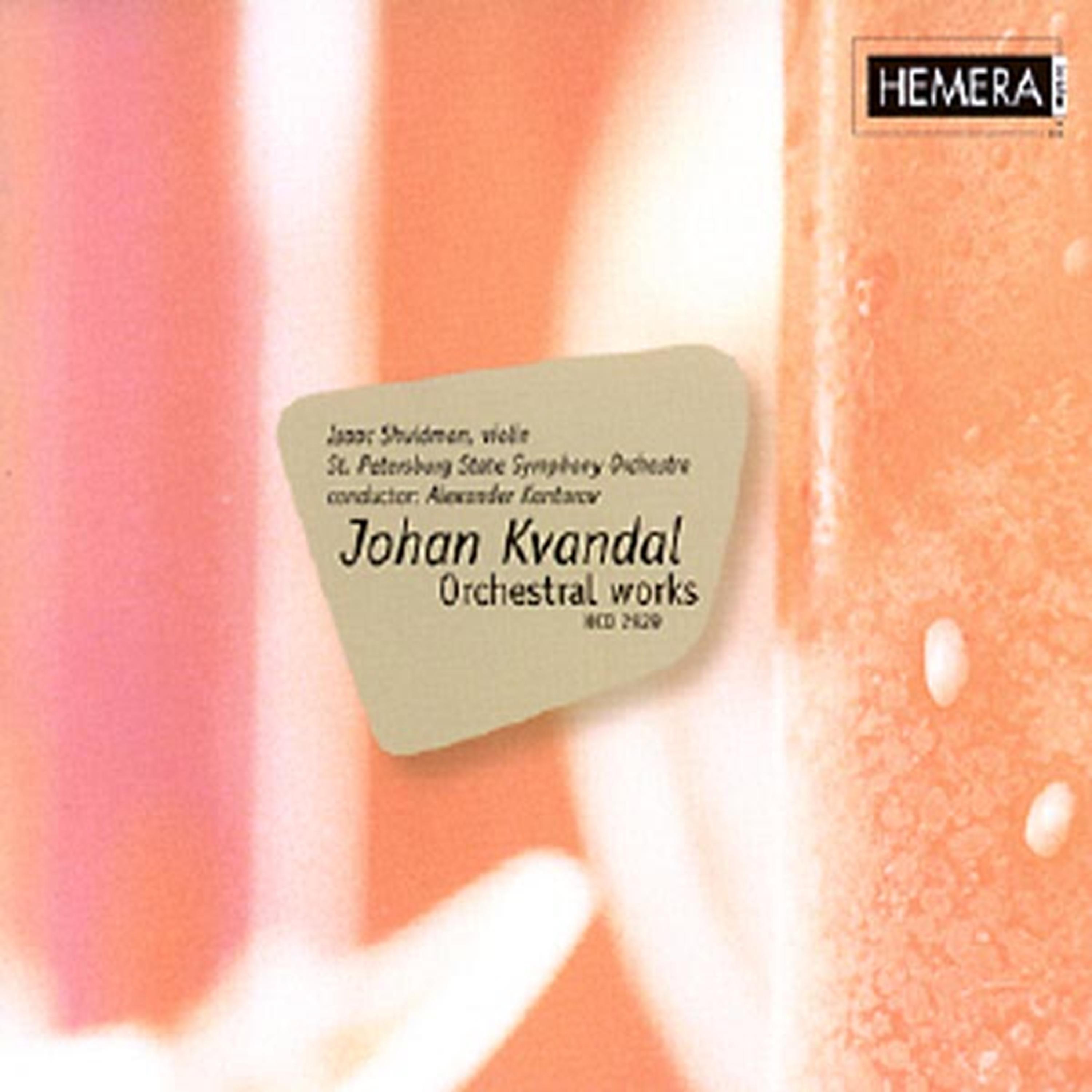 Постер альбома Johan Kvandal: Orchestral Works