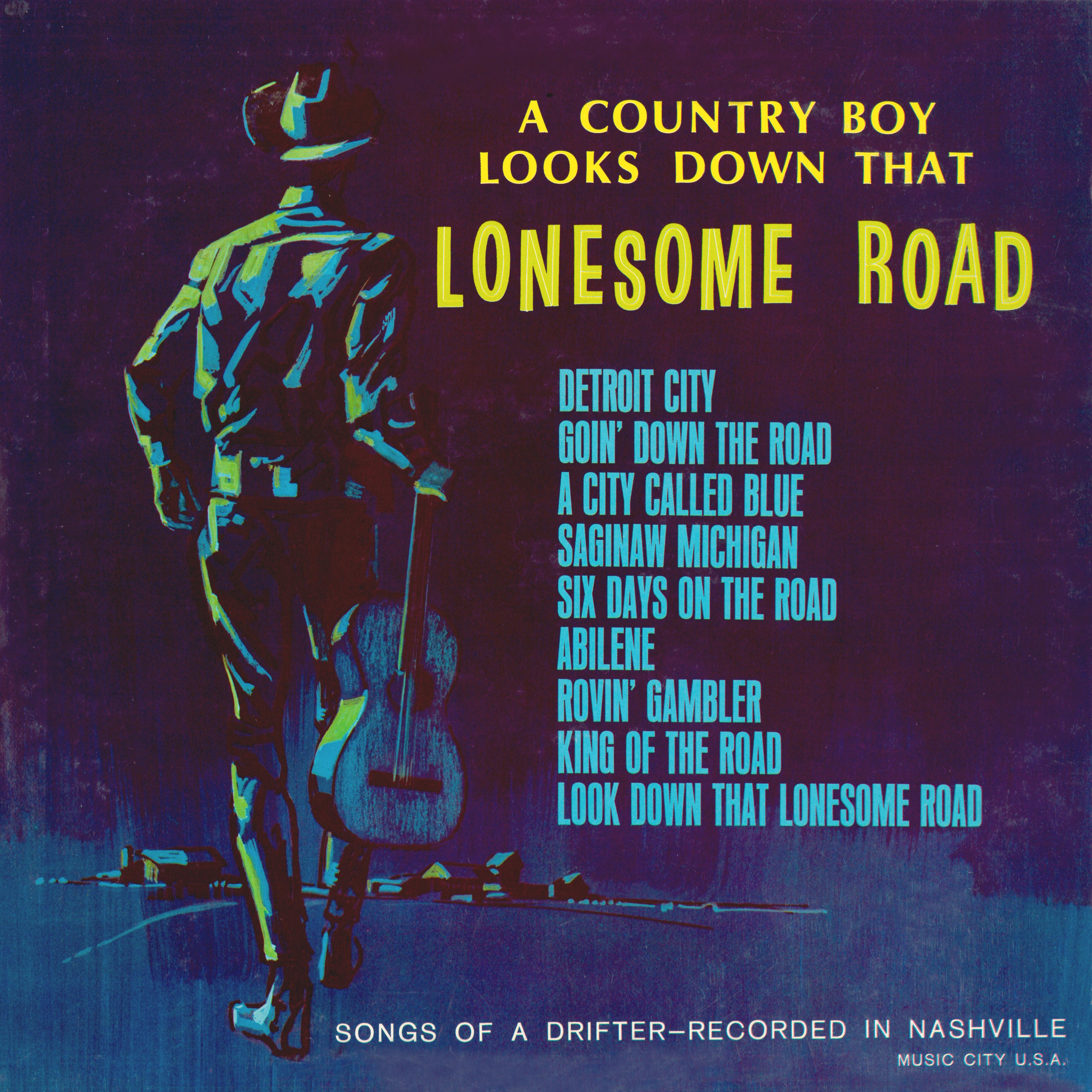 Постер альбома A Country Boy Looks Down That Lonesome Road (2021 Remaster from the Original Somerset Tapes)