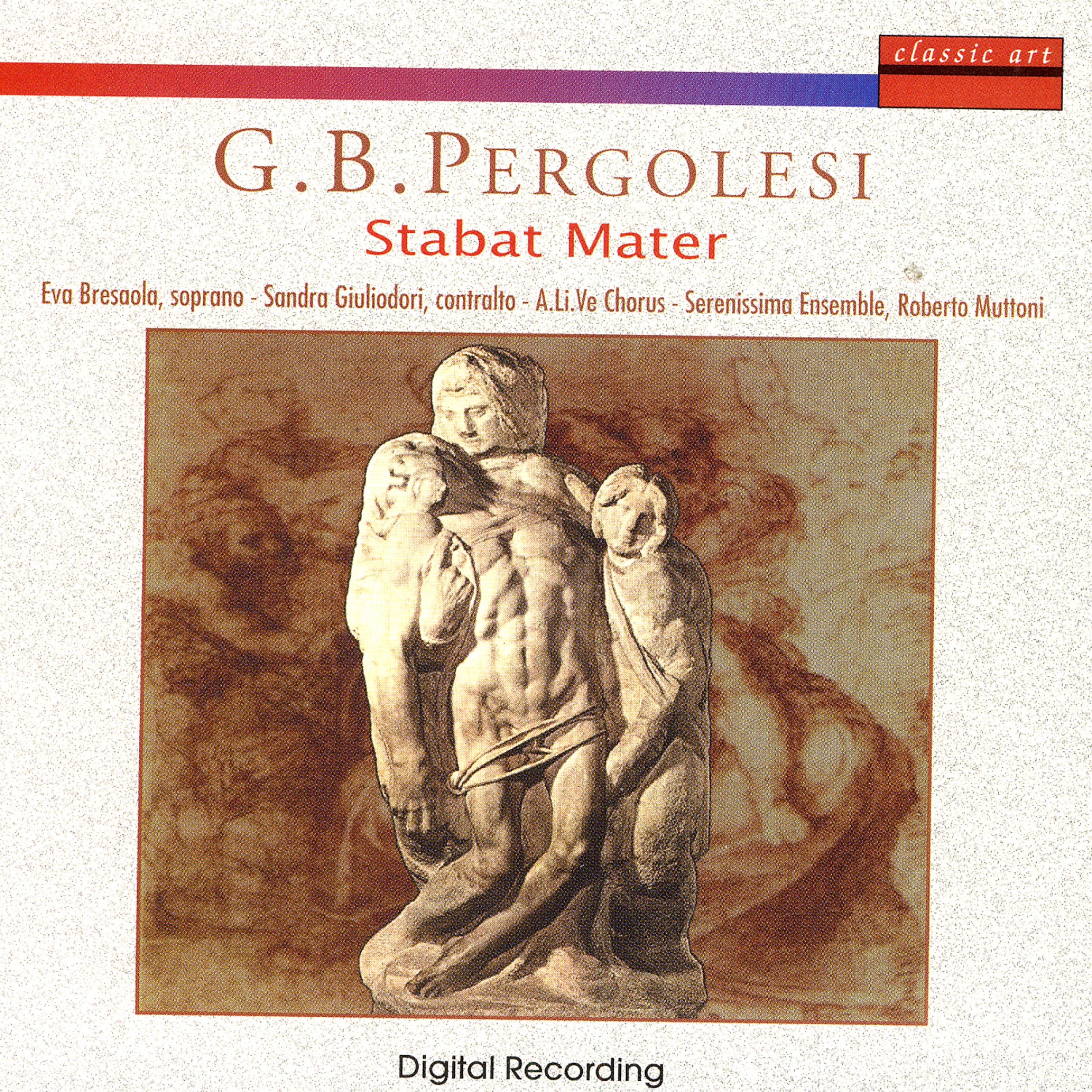 Постер альбома Giovanni Battista Pergolesi: Stabat Mater