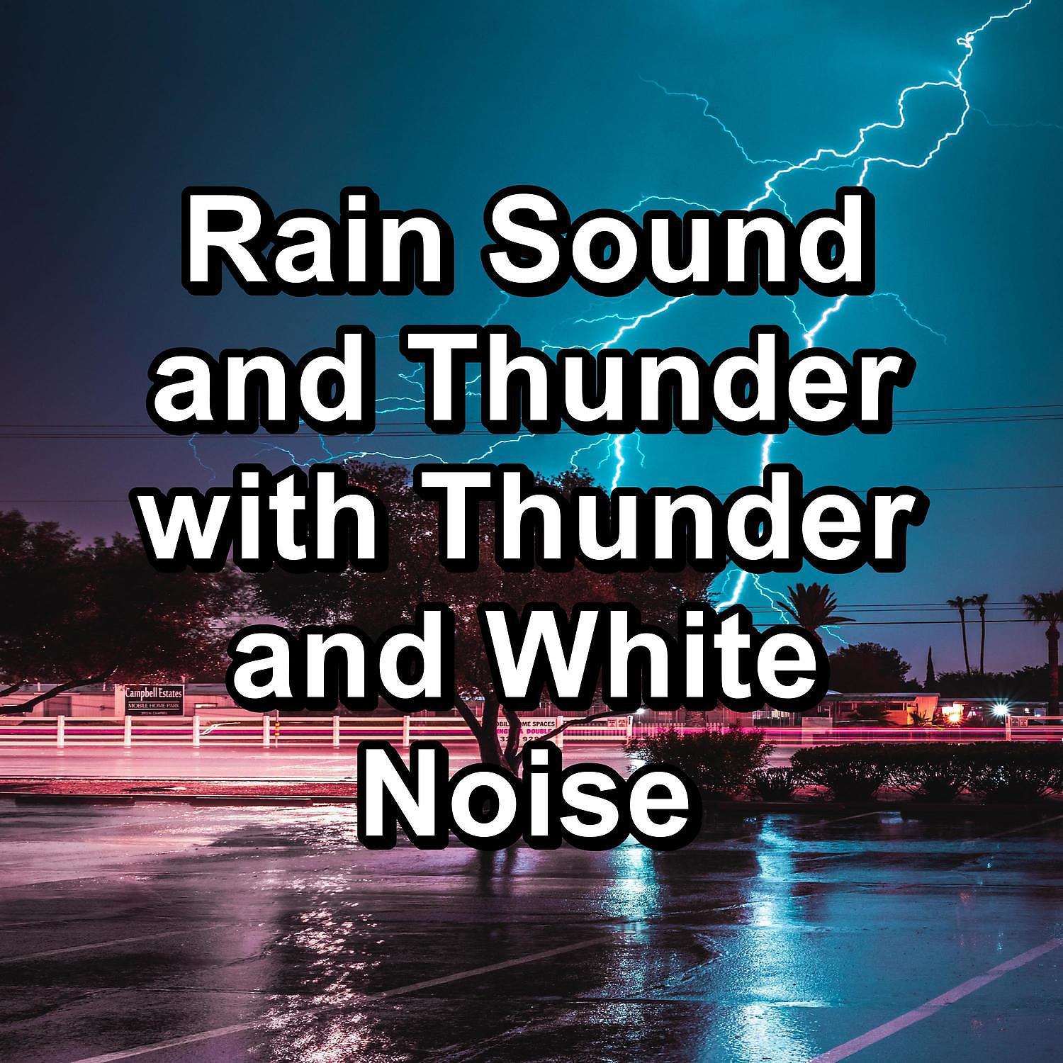 Постер альбома Rain Sound and Thunder with Thunder and White Noise