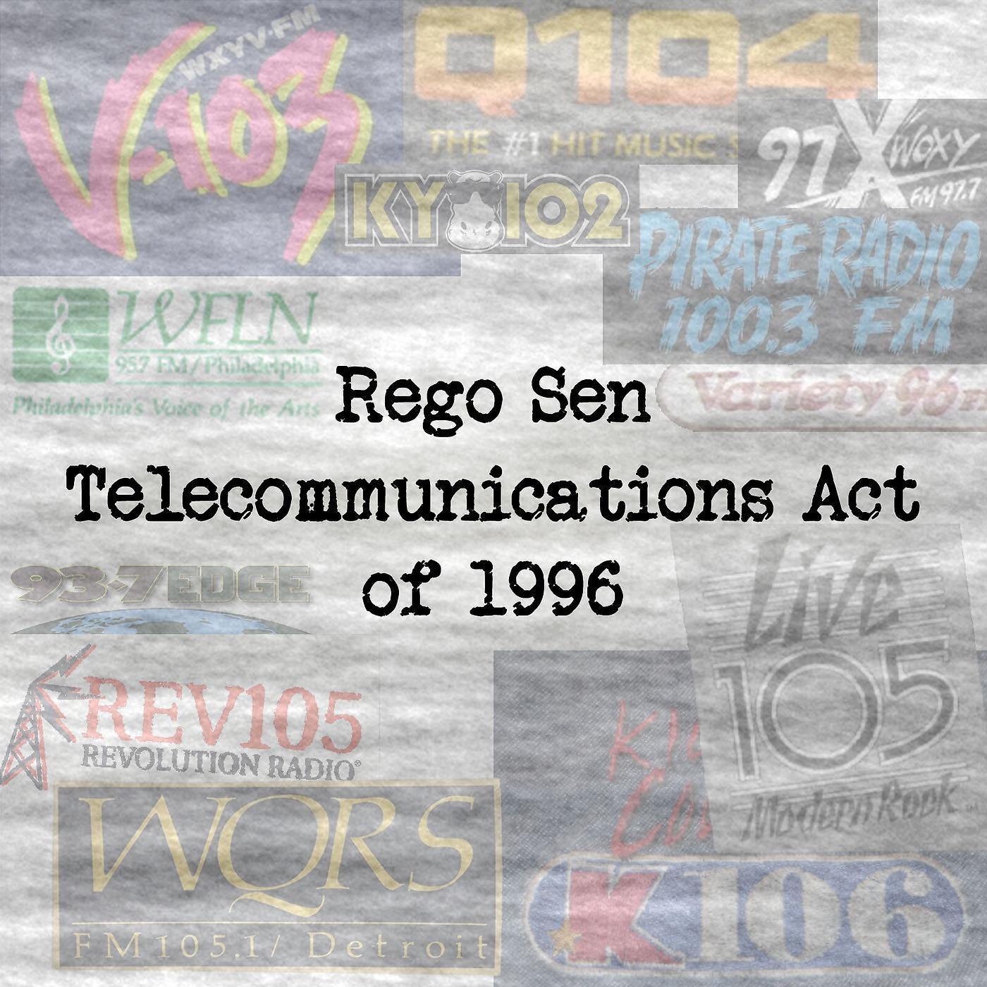 Постер альбома Telecommunications Act of 1996