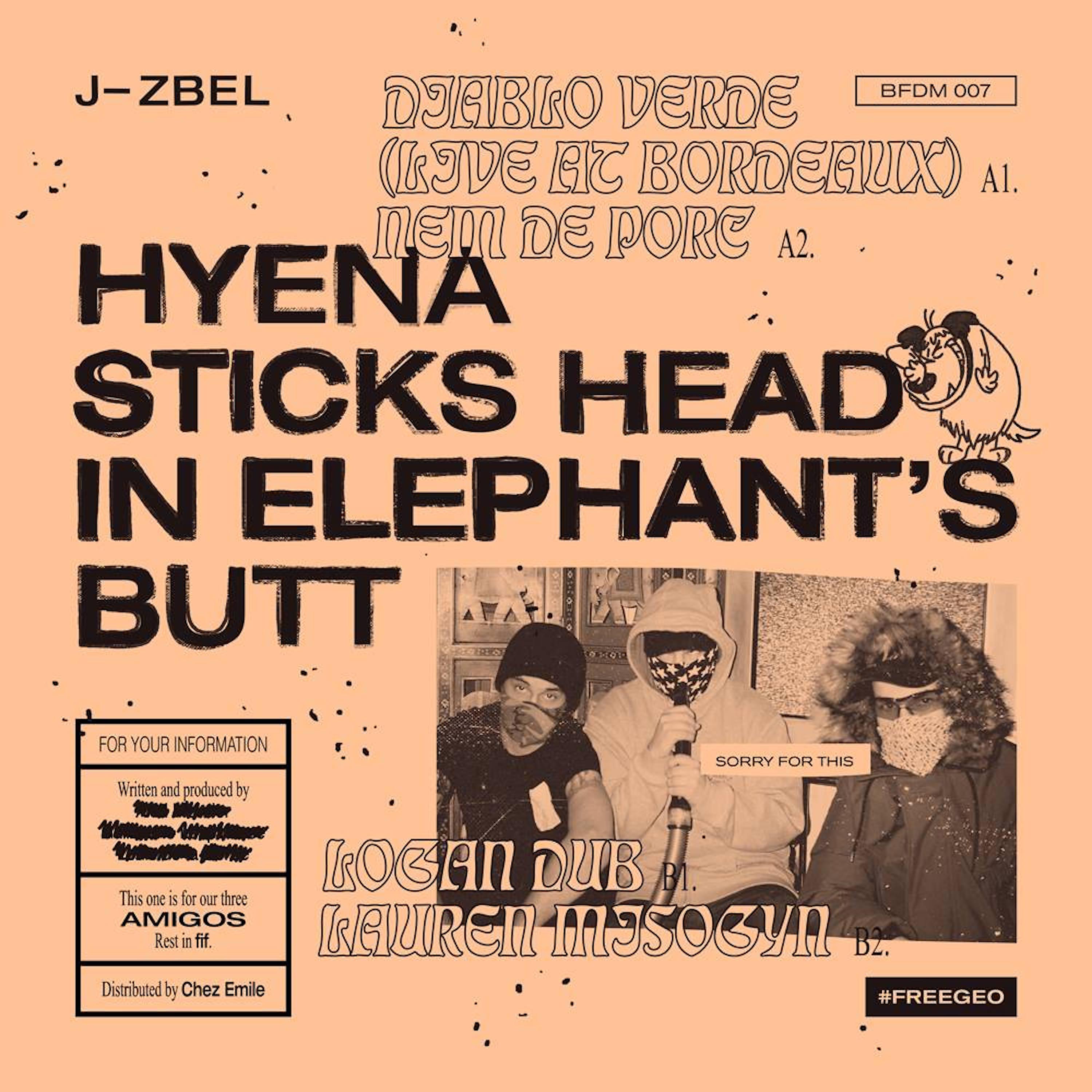 Постер альбома Hyena Sticks Head In Elephant's Butt
