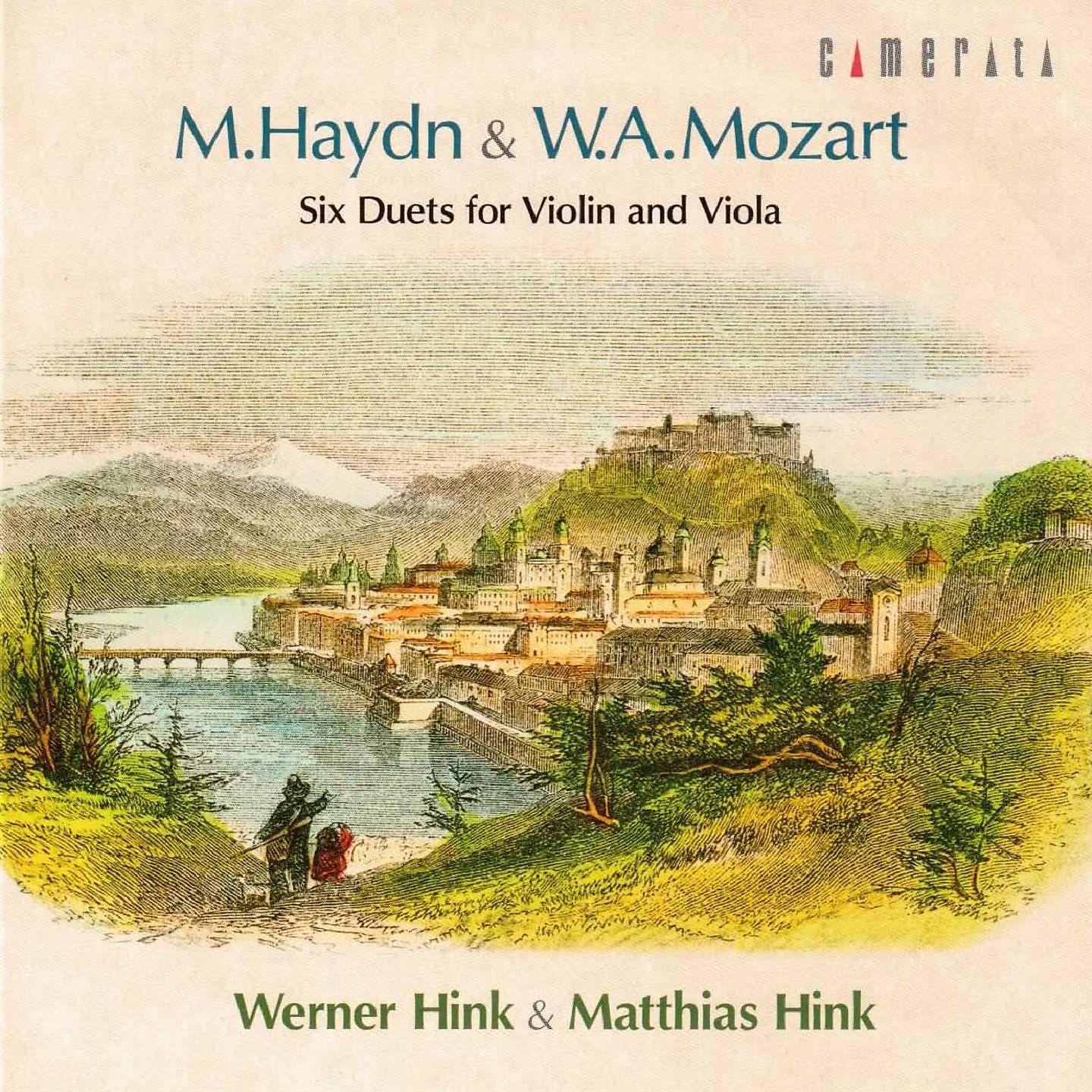 Постер альбома M. Haydn & Mozart: Six Duets for Violin and Viola