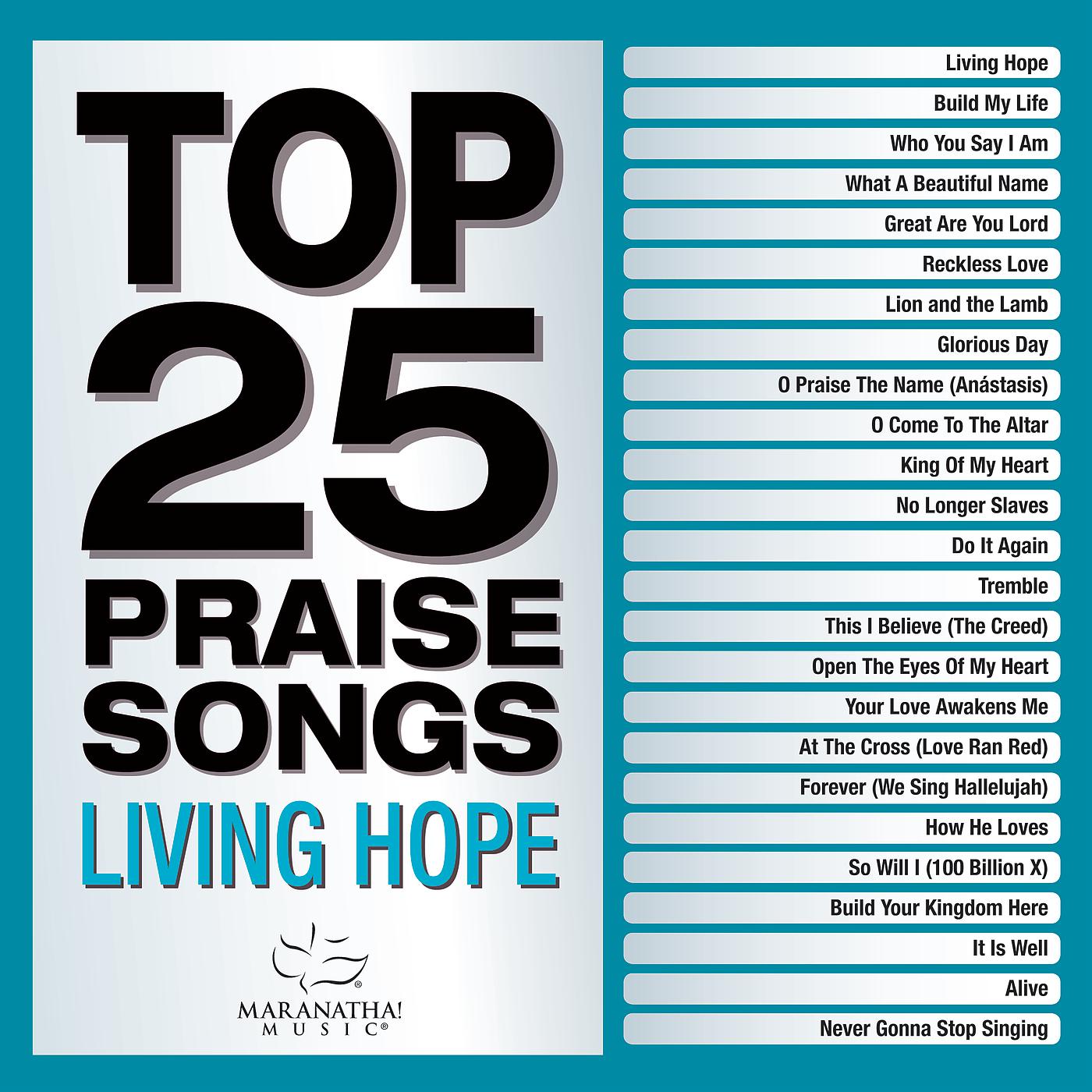 Постер альбома Top 25 Praise Songs - Living Hope