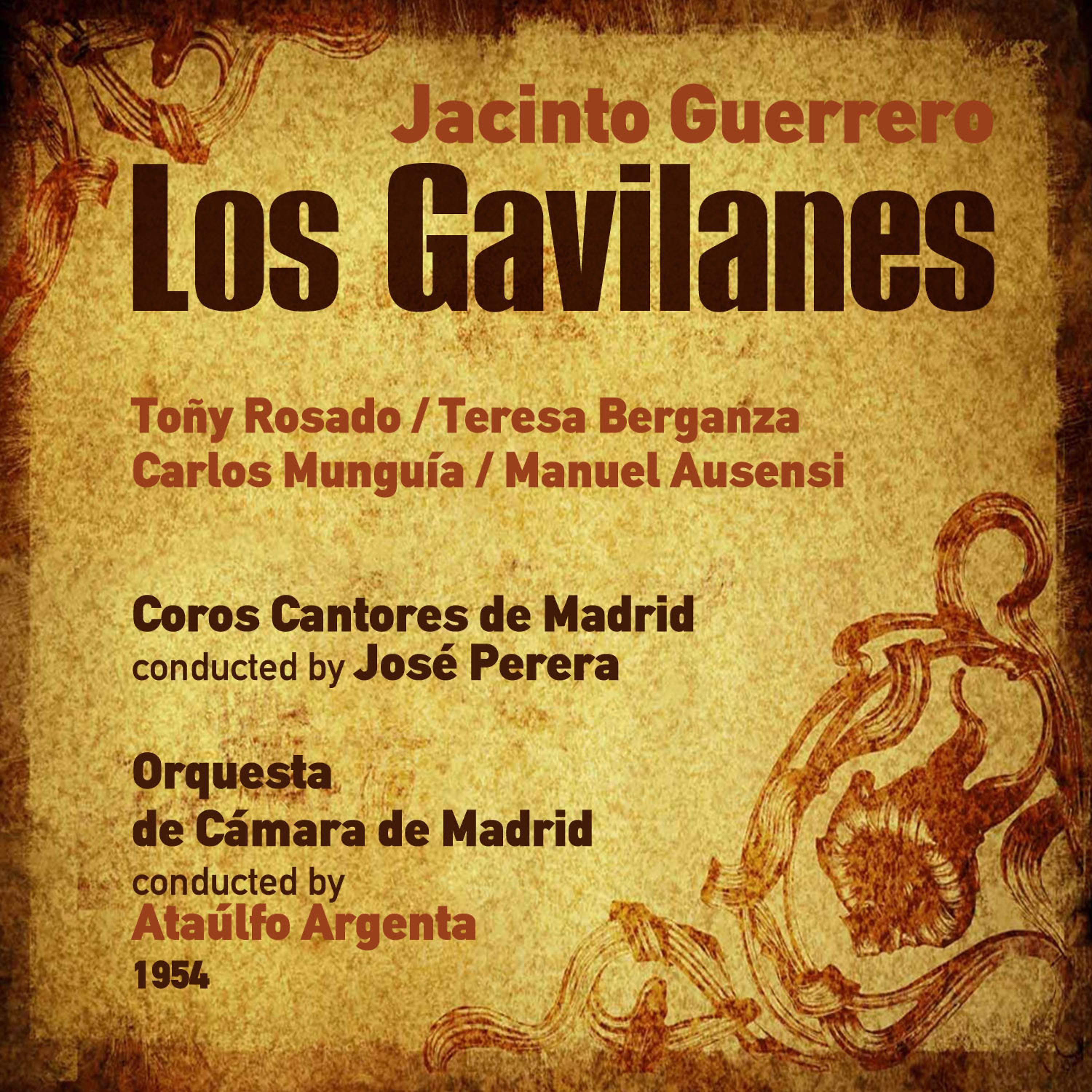 Постер альбома Jacinto Guerrero: Los Gavilanes [Zarzuela en Tres Actos] (1954)
