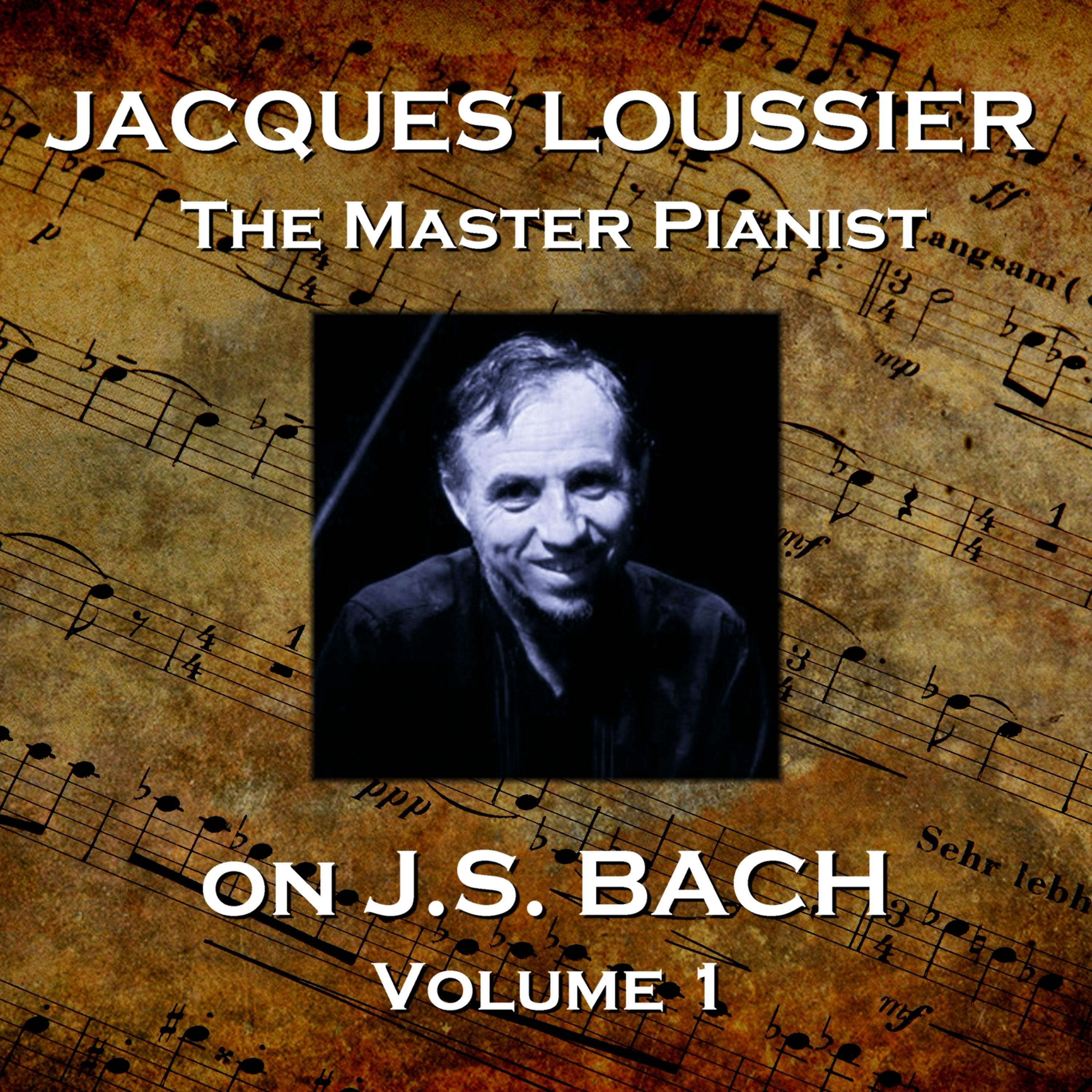 Постер альбома Jacques Loussier on JS Bach