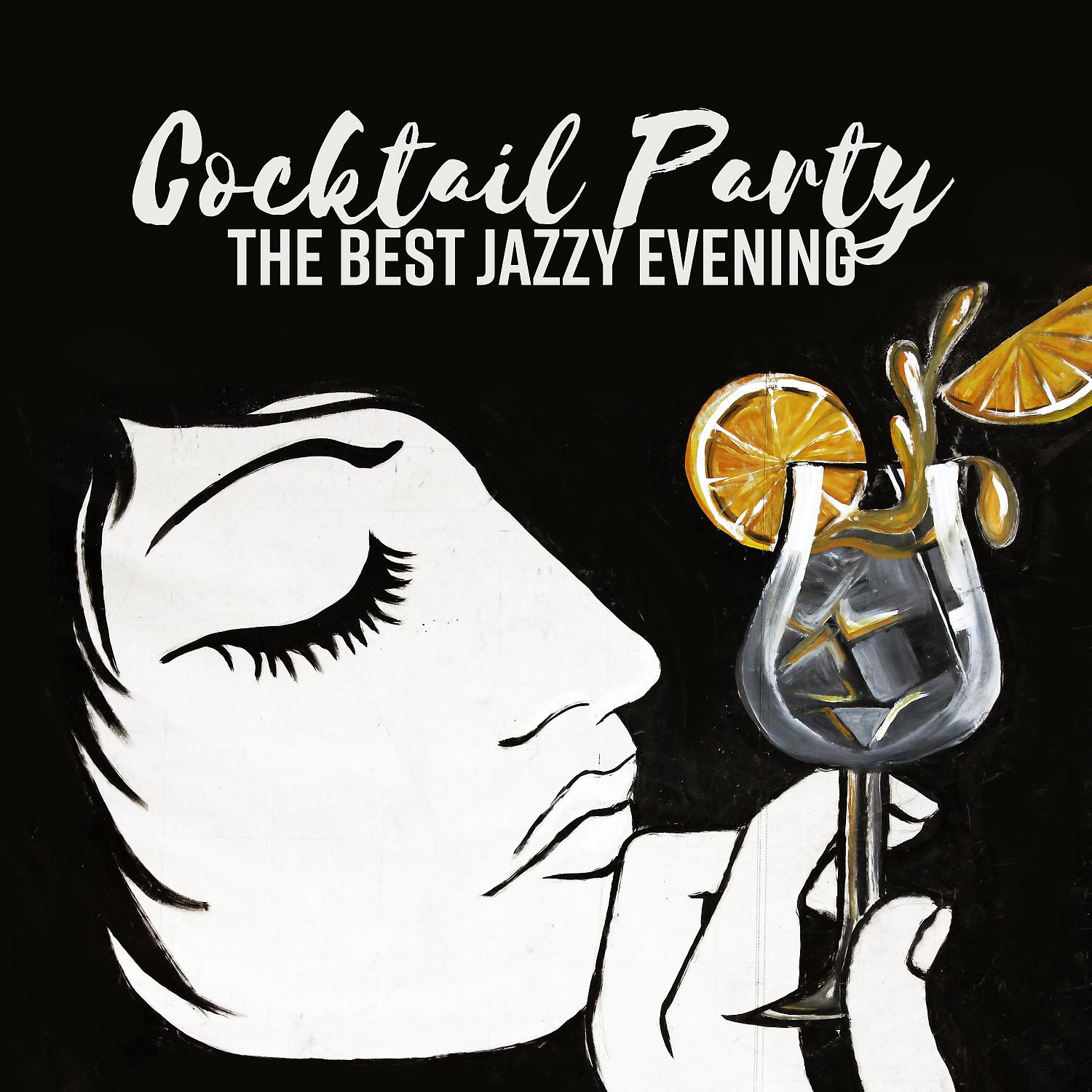 Постер альбома Cocktail Party - The Best Jazzy Evening: Collection of Instrumental Jazz Saxophone & Guitar