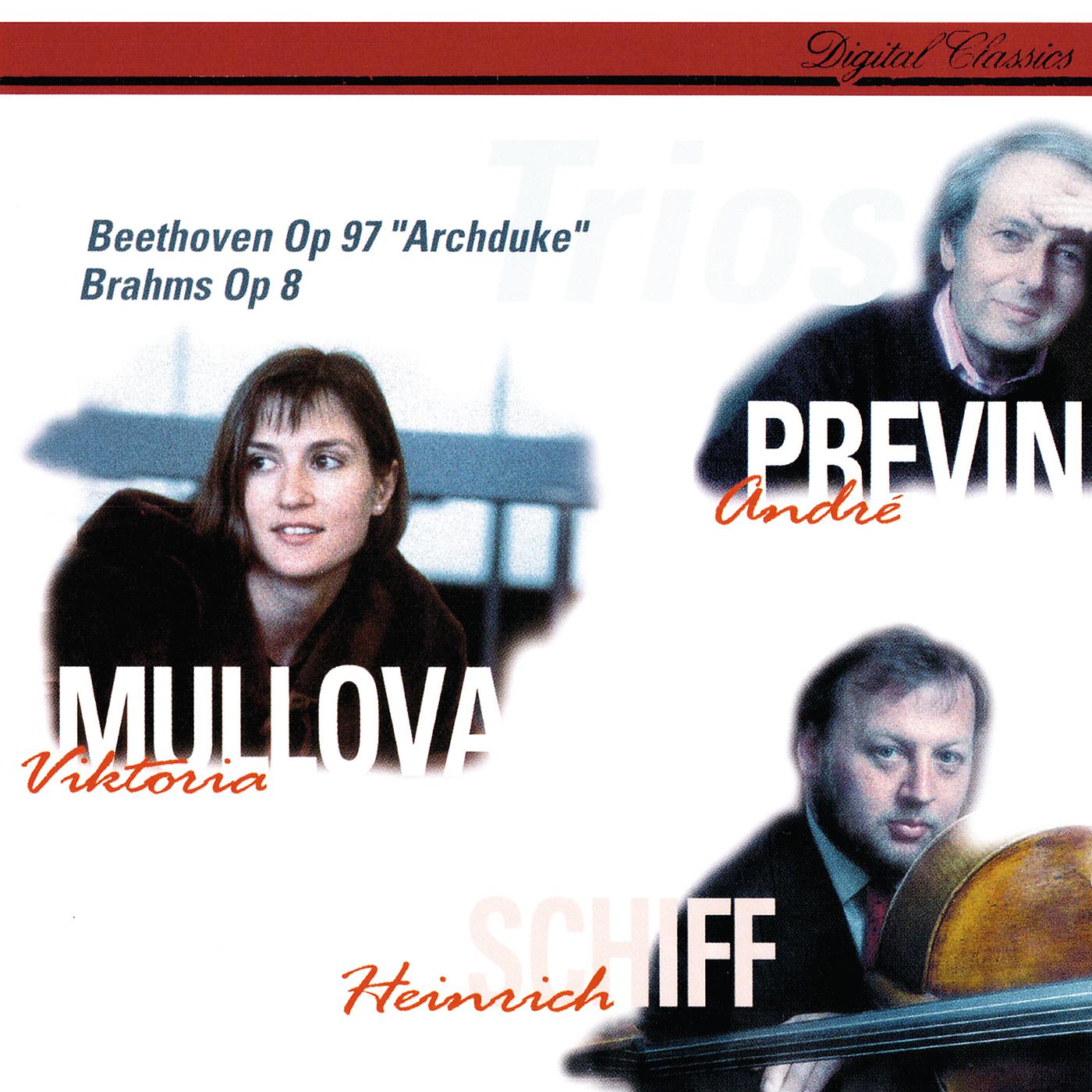 Постер альбома Beethoven: Piano Trio No. 7 "Archduke" / Brahms: Piano Trio No. 1