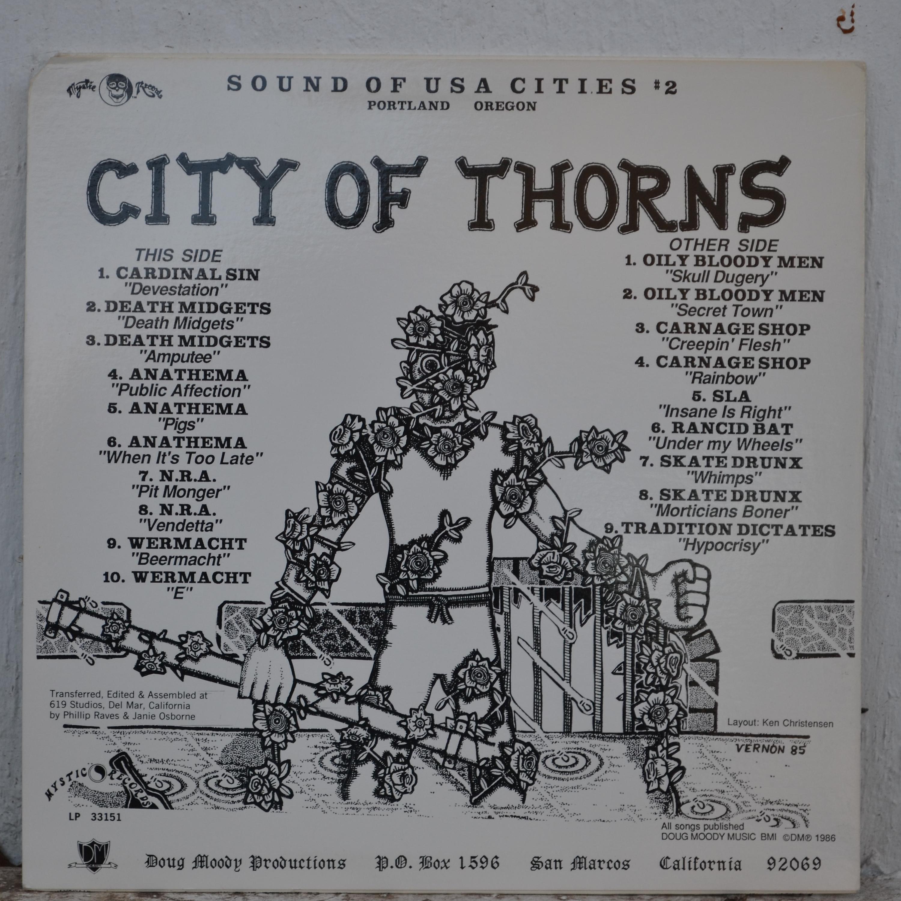 Постер альбома City of Thorns