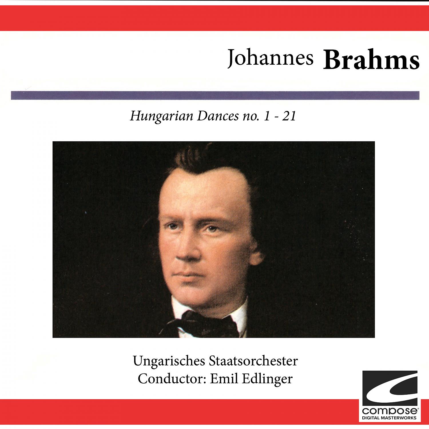 Постер альбома Johannes Brahms: Hungarian Dances no. 1 - 21