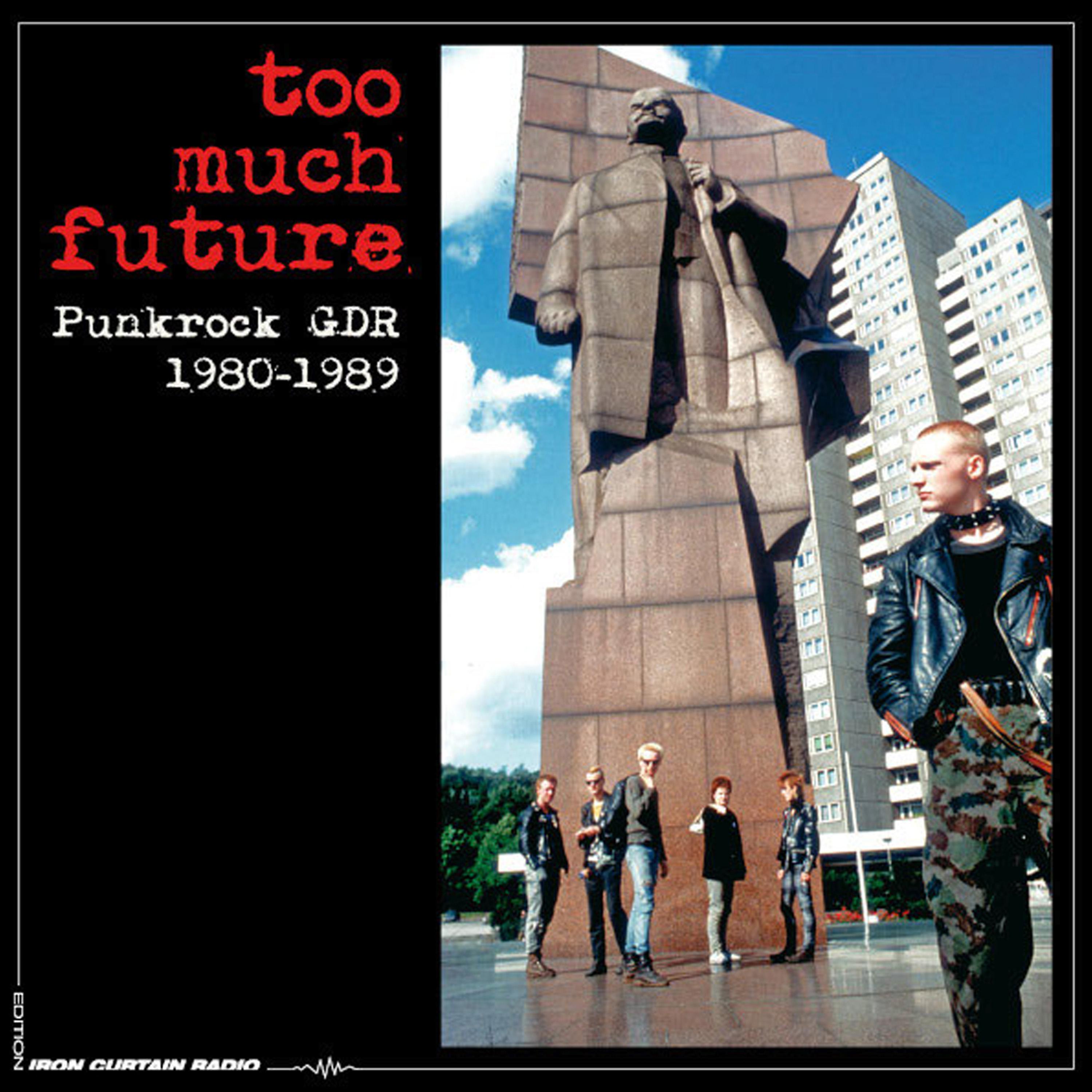 Постер альбома Too Much Future - Punkrock GDR 1980-1989