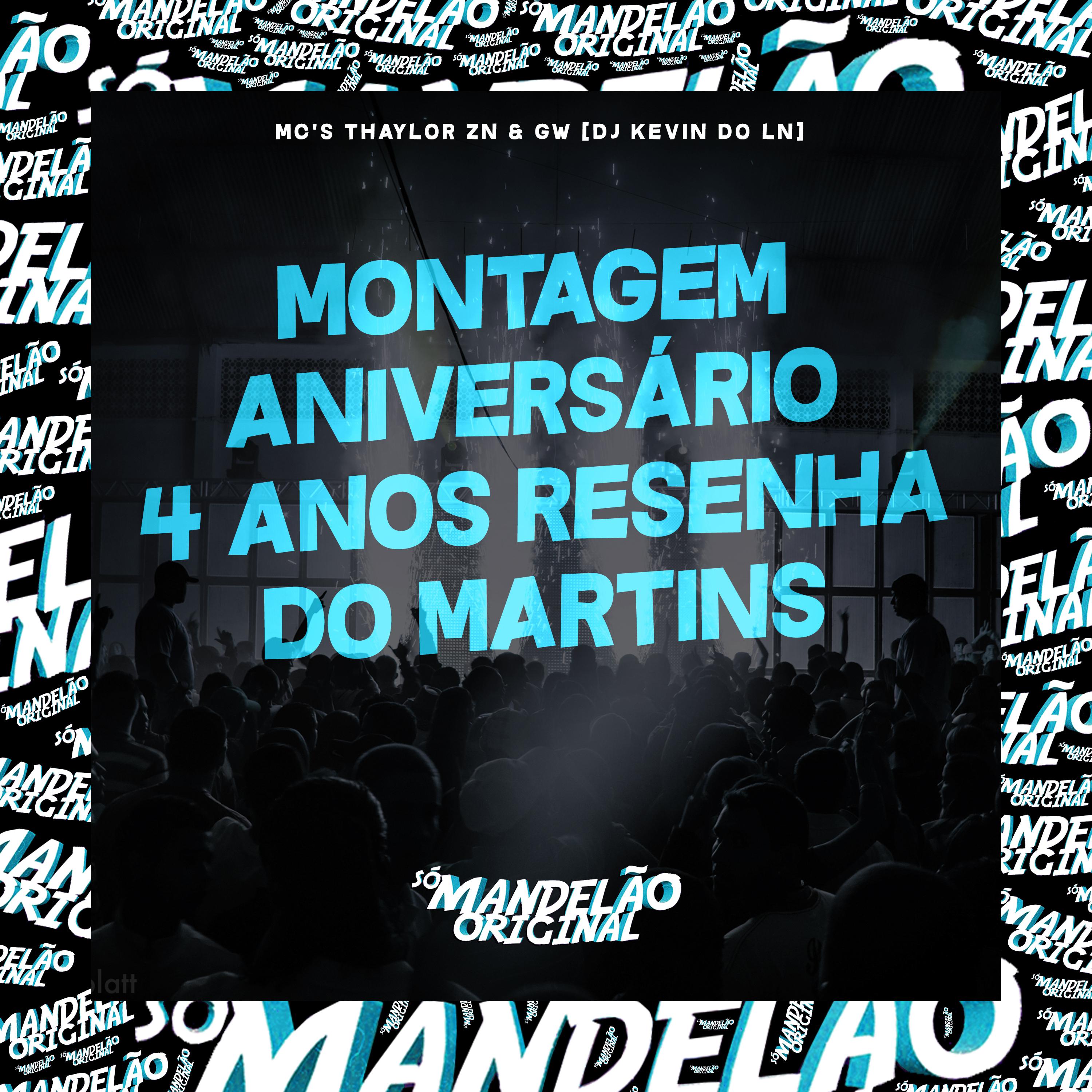 Постер альбома Montagem Aniversário 4 Anos Resenha do Martins