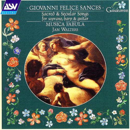 Постер альбома Sances: Sacred and Secular Songs for Soprano, Harp and Guitar