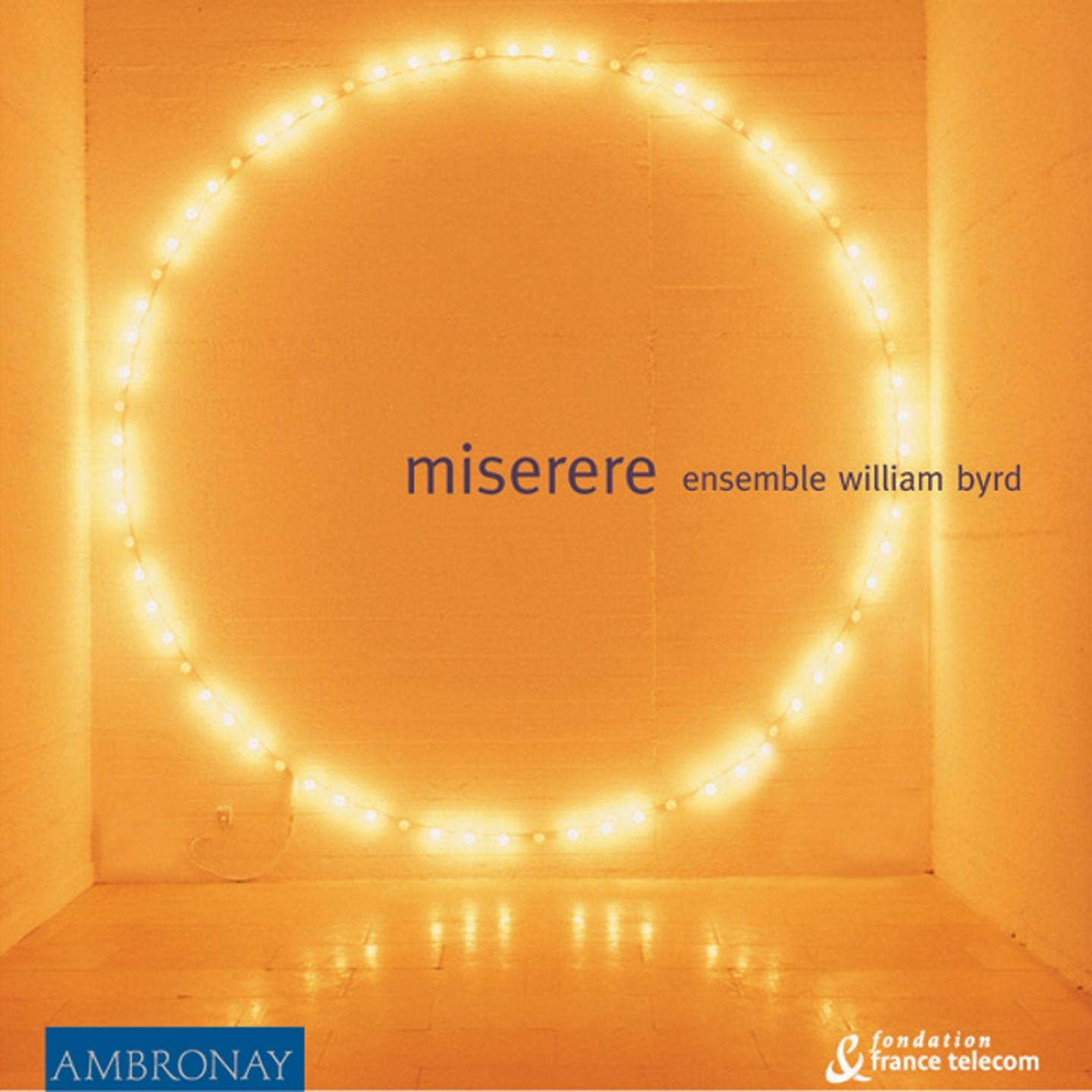 Постер альбома Miserere: Works by Gregorio Allegri, Leonardo Leo, Giovanni Moro da Viadana & Francesco Scarlatti