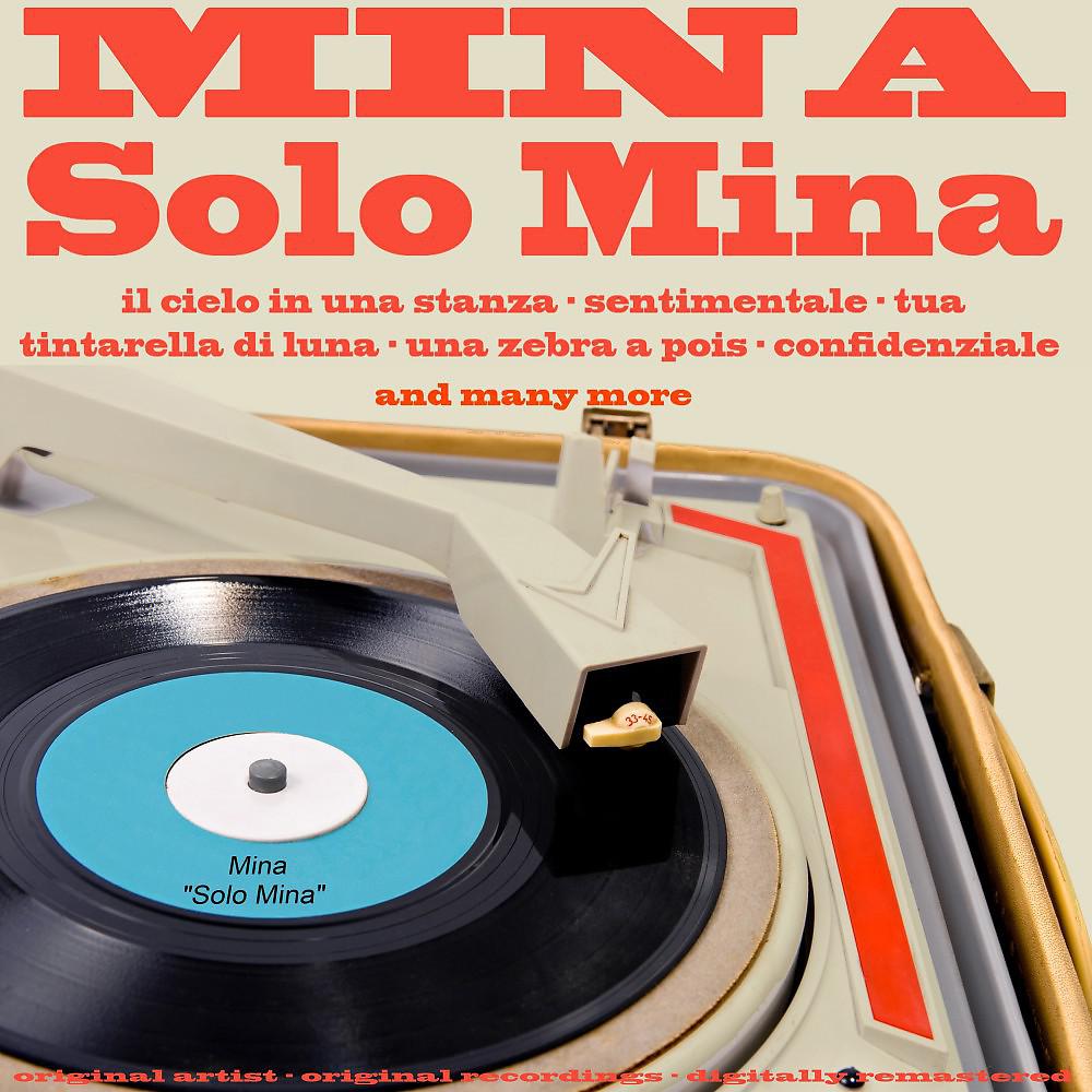 Постер альбома Solo Mina