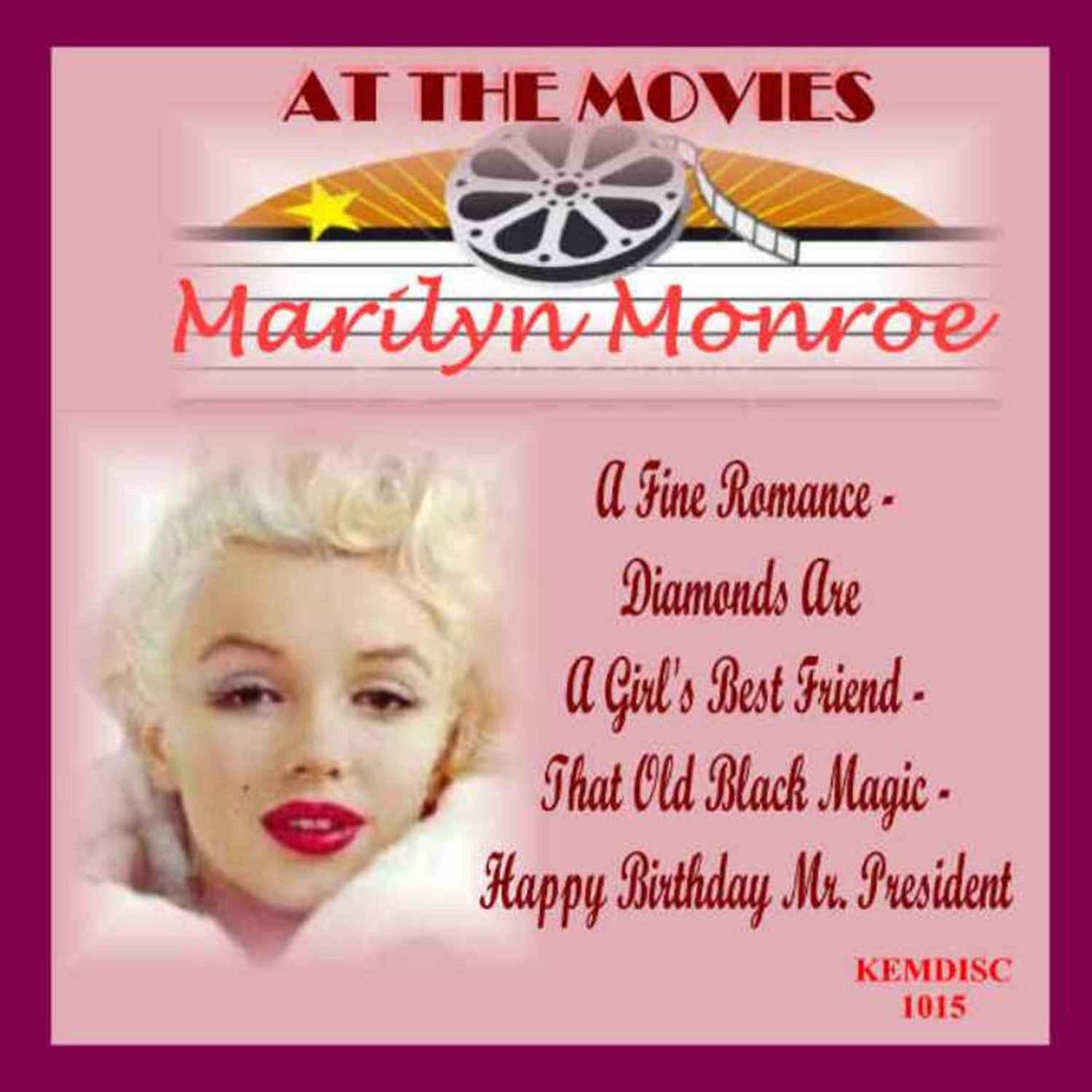 Постер альбома At the Movies-Marilyn Monroe
