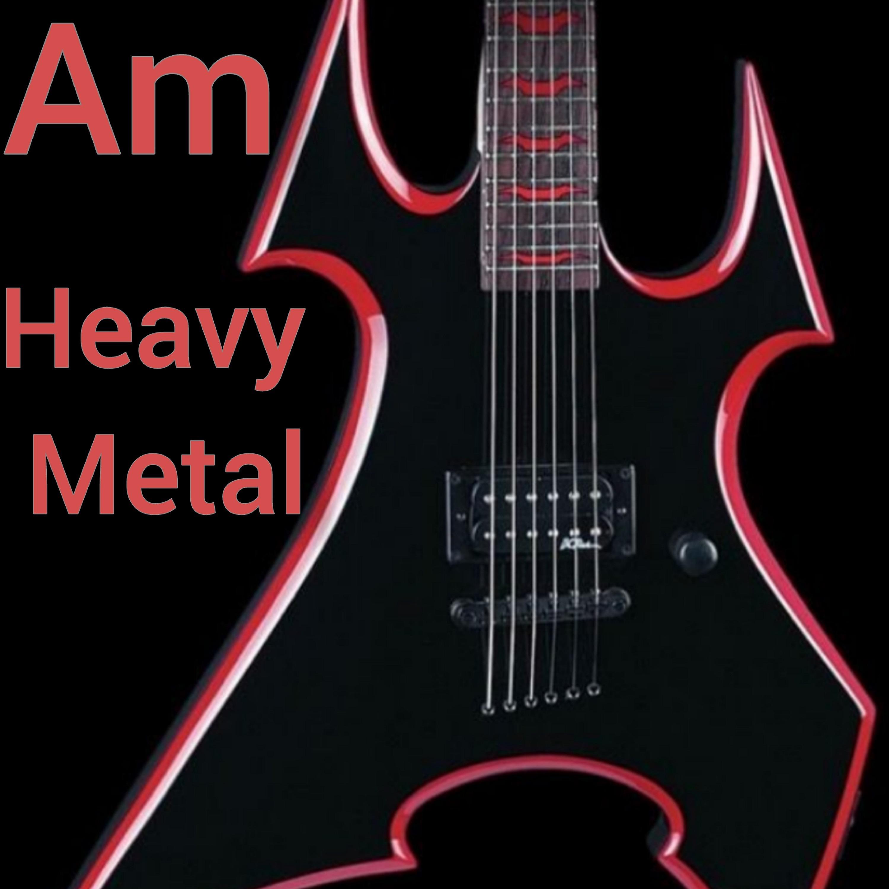 Постер альбома Backing Track Am Heavy Metal
