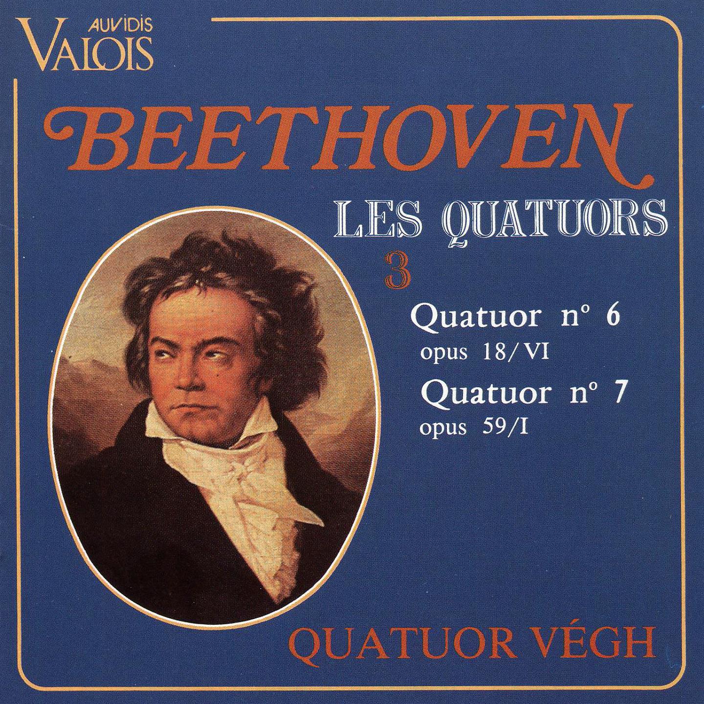 Постер альбома Beethoven: Les quatuors, Vol. 3