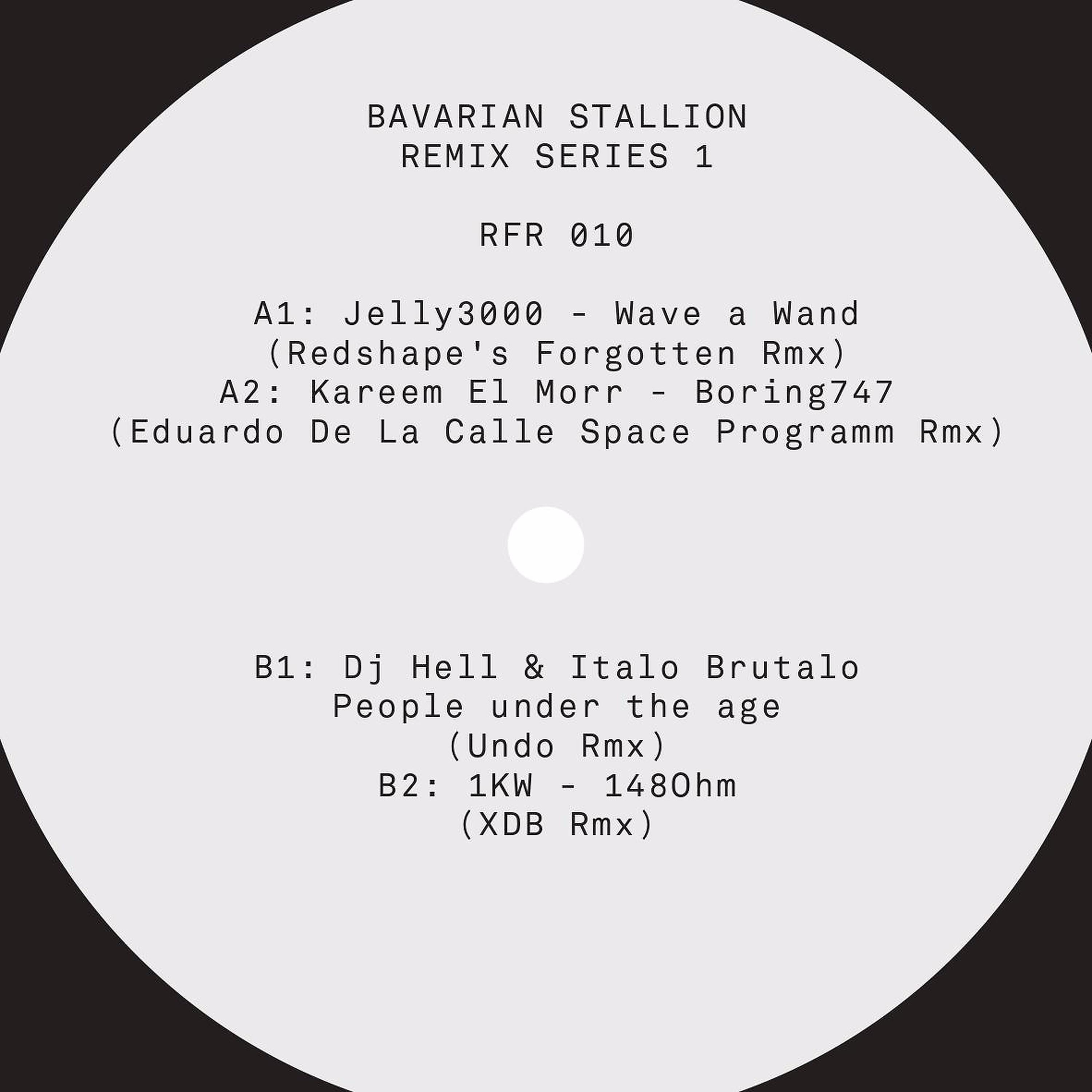 Постер альбома Bavarian Stallion Remix Series 1