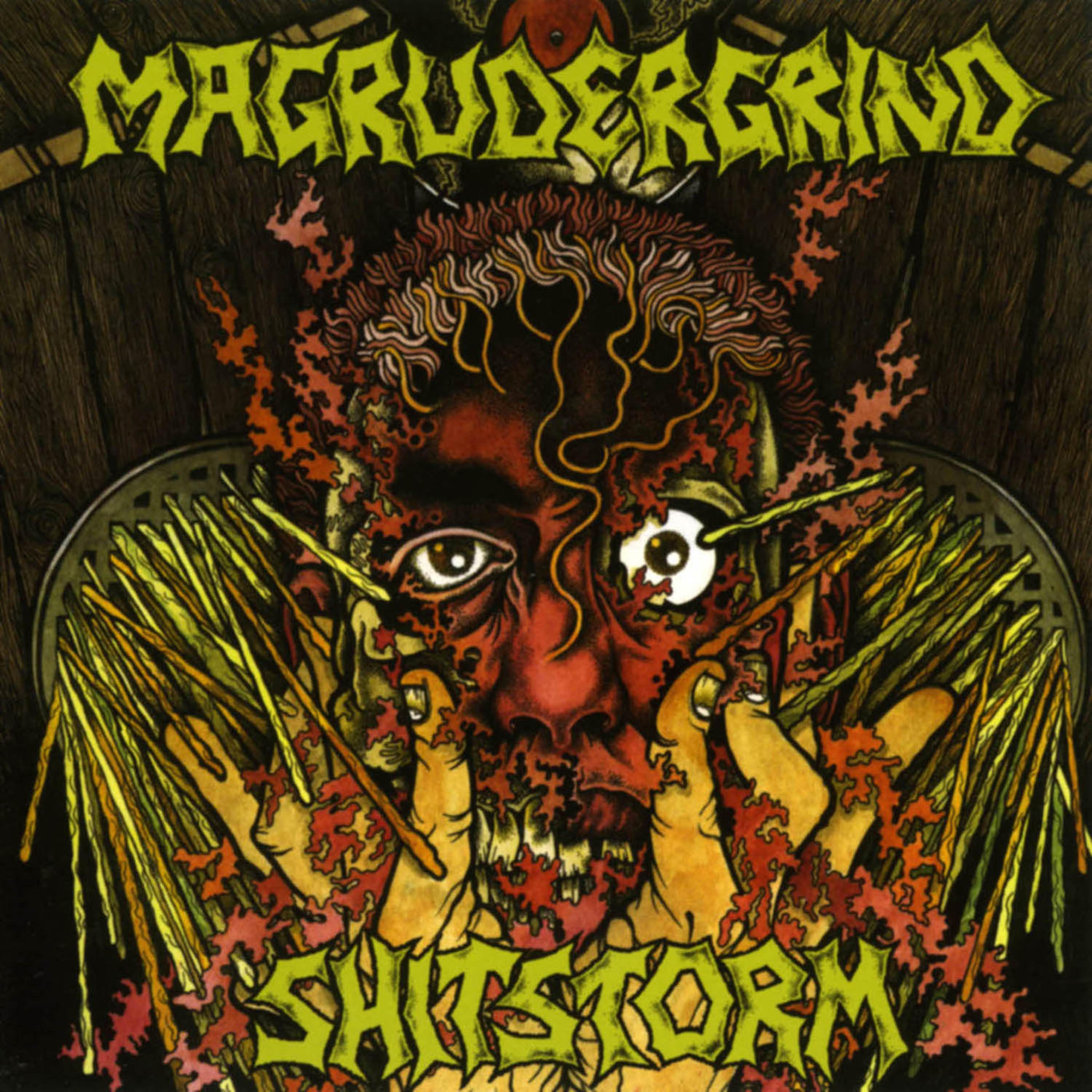 Постер альбома Magrudergrind & Shitstorm Split