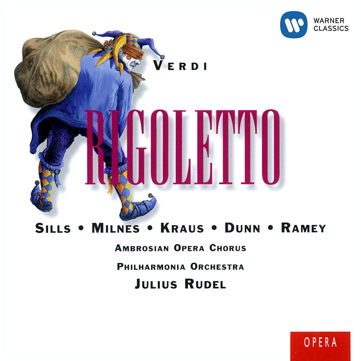 Постер альбома Verdi Rigoletto
