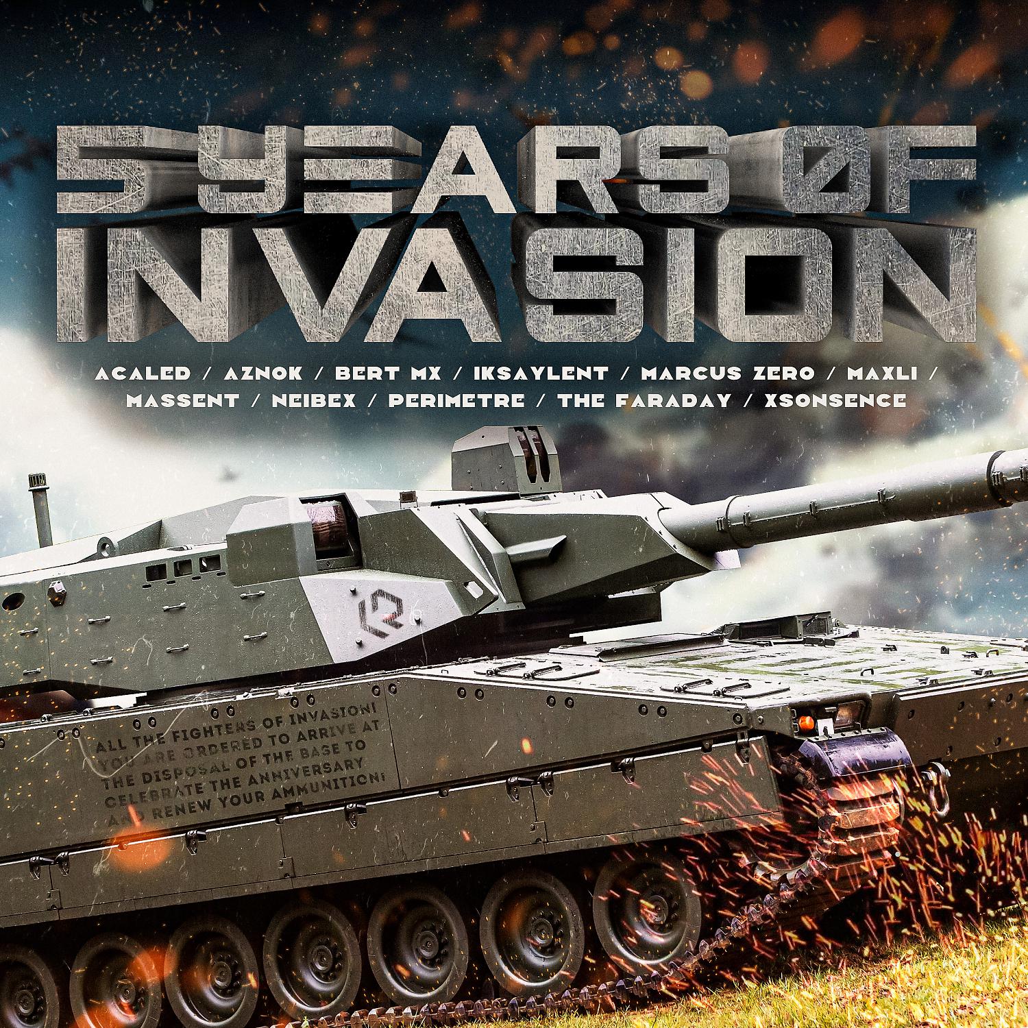 Постер альбома 5 YEARS OF INVASION