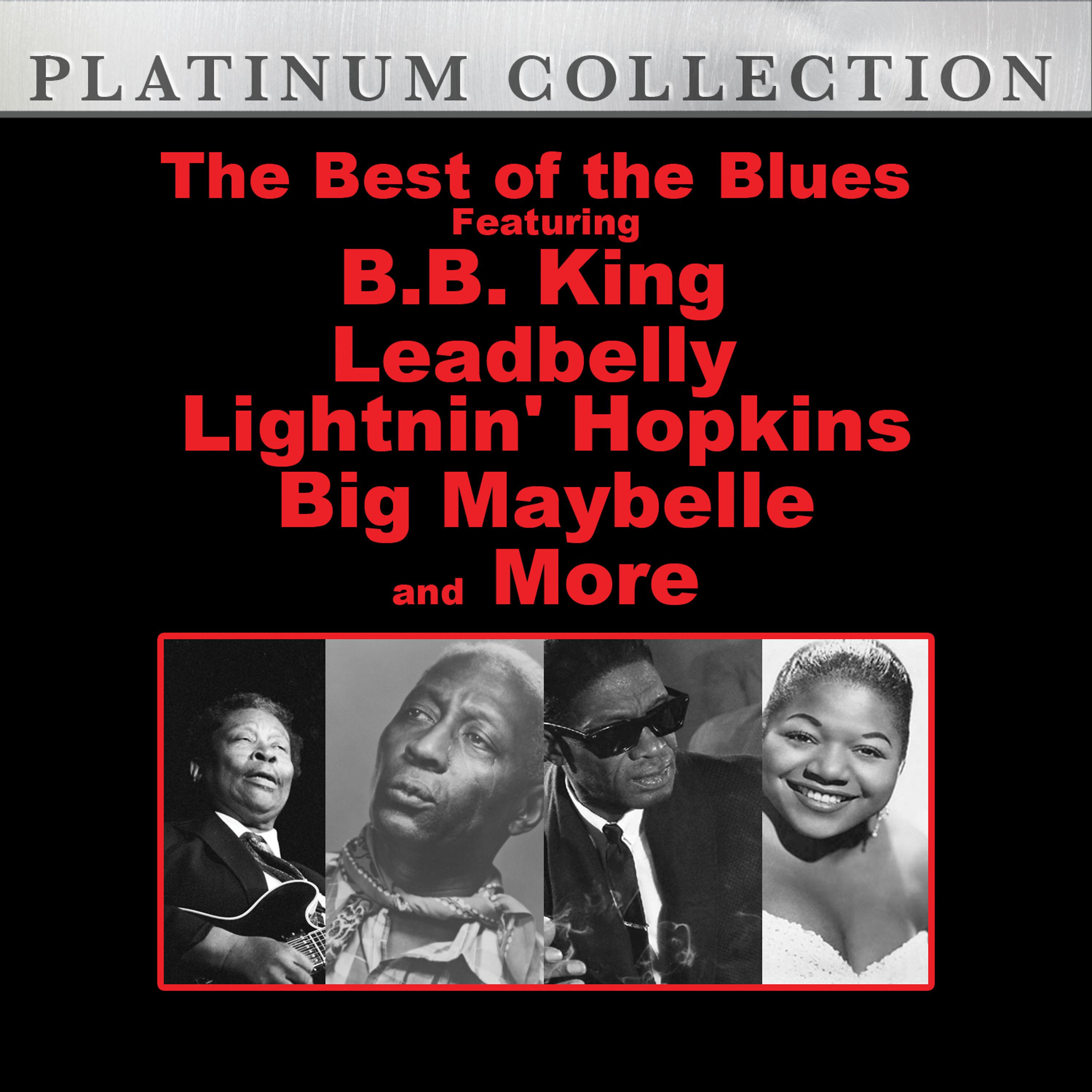 Постер альбома The Best of the Blues: Featuring B.B. King, Leadbelly, Lightnin' Hopkins, Big Maybelle and More